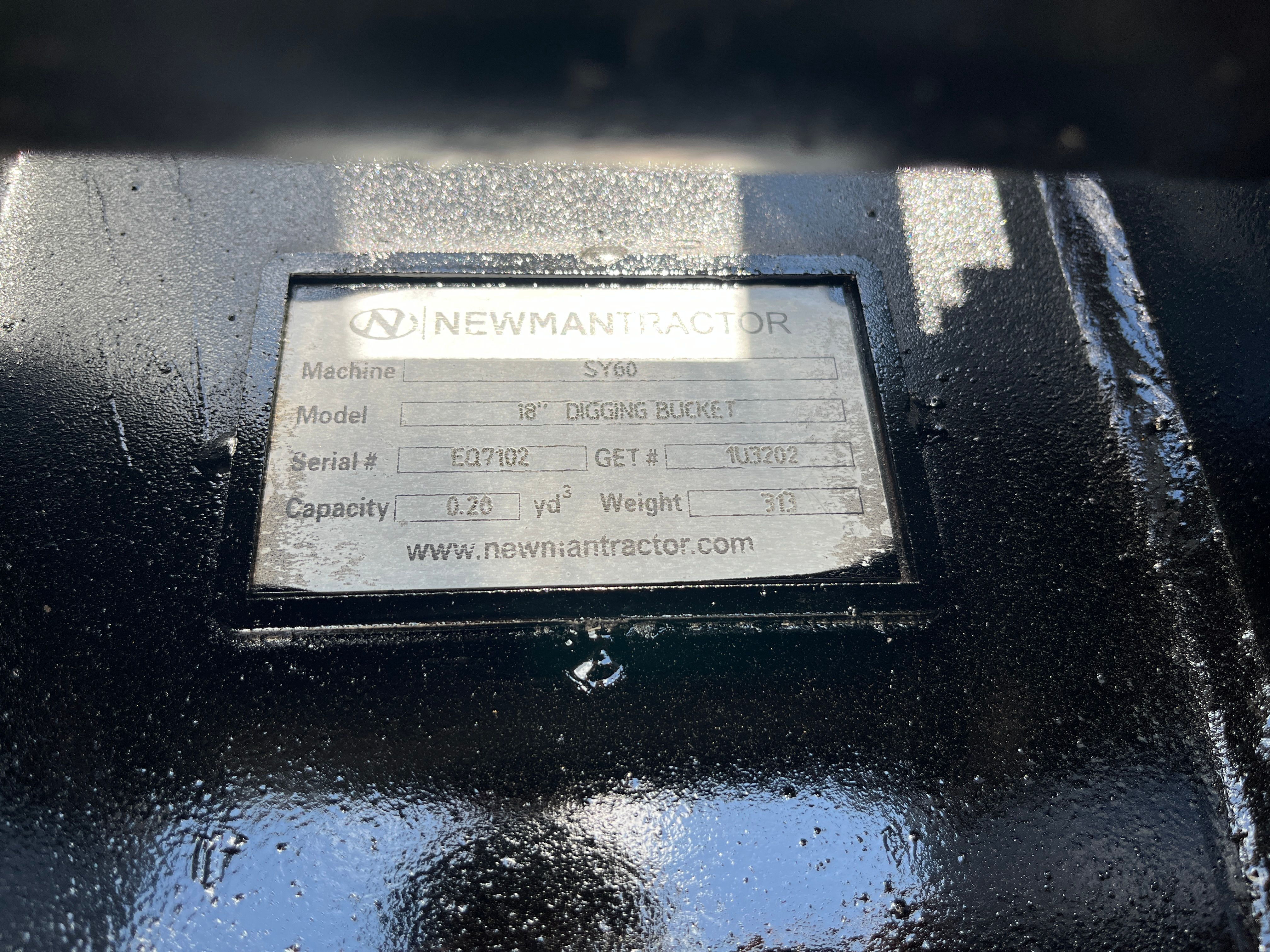 18" EXCAVATOR DIGGING BUCKET 50MM PIN Photo 5 Thumbnail