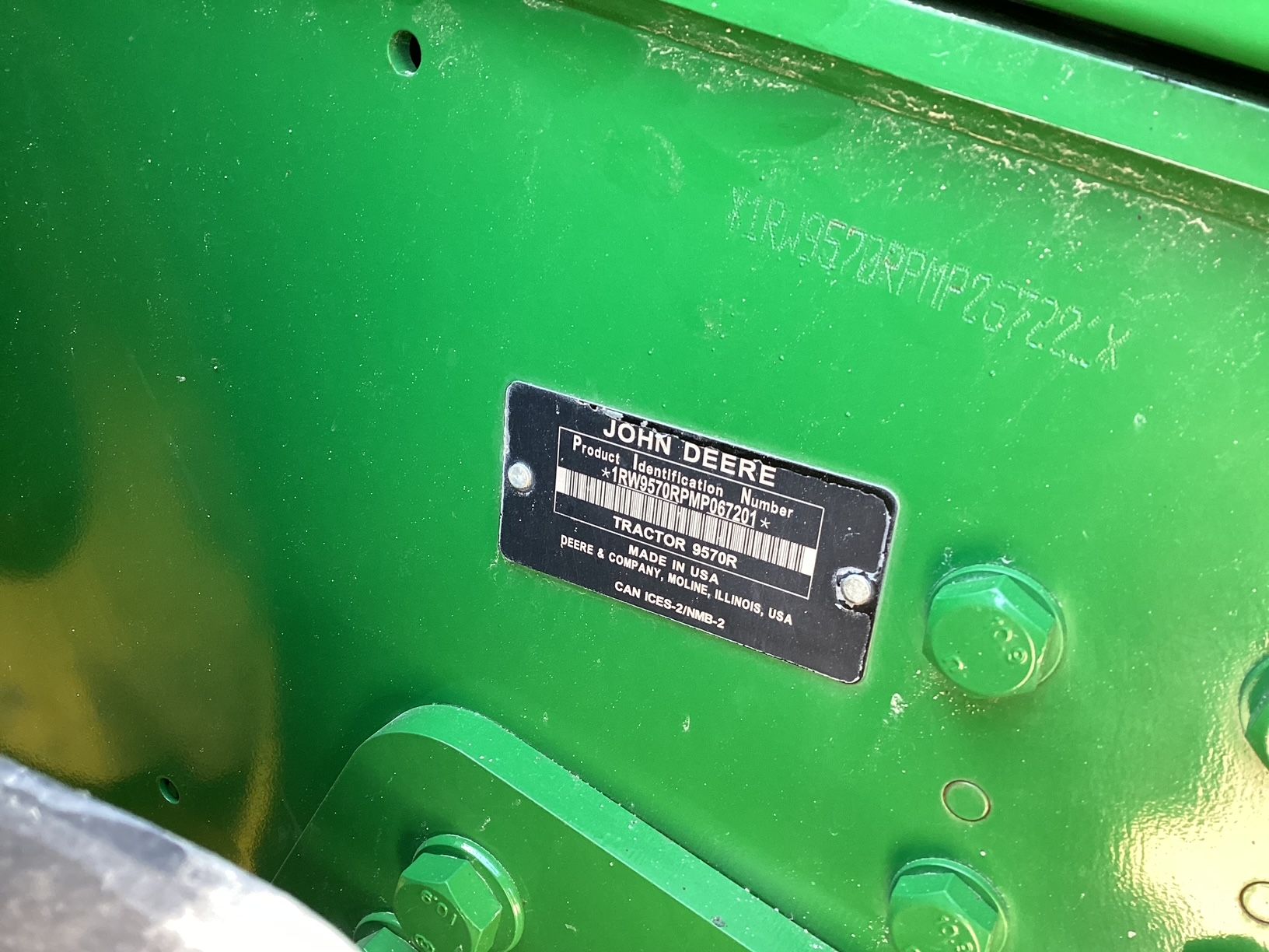 2021 JOHN DEERE 9570R Photo 11 Thumbnail