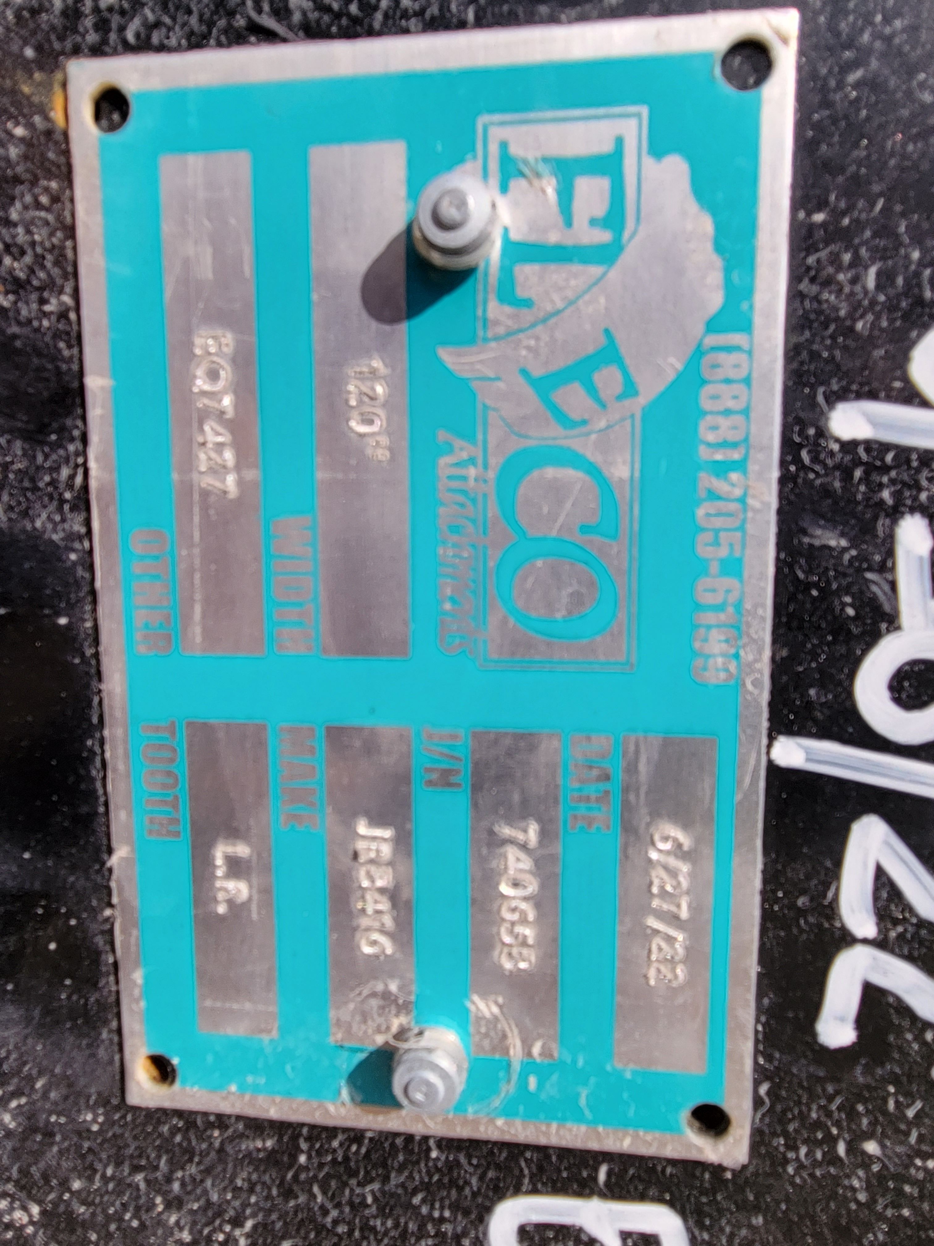 120" LOADER RAKE FOR JRB416 COUPLER Photo 5 Thumbnail