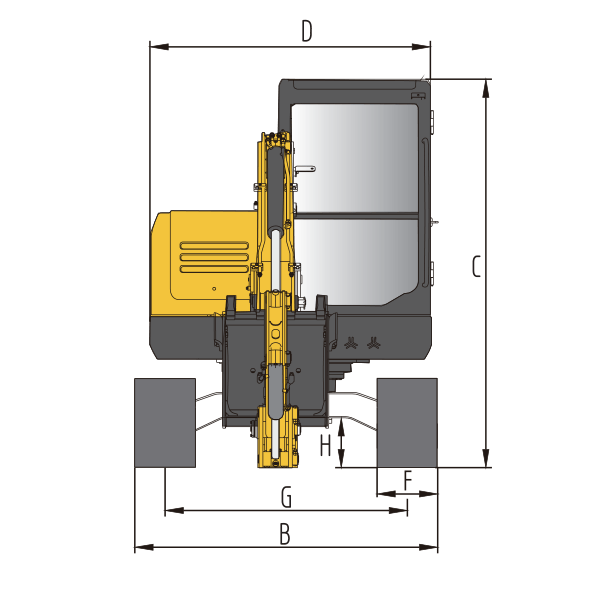 Sany SY50U specs sheet details