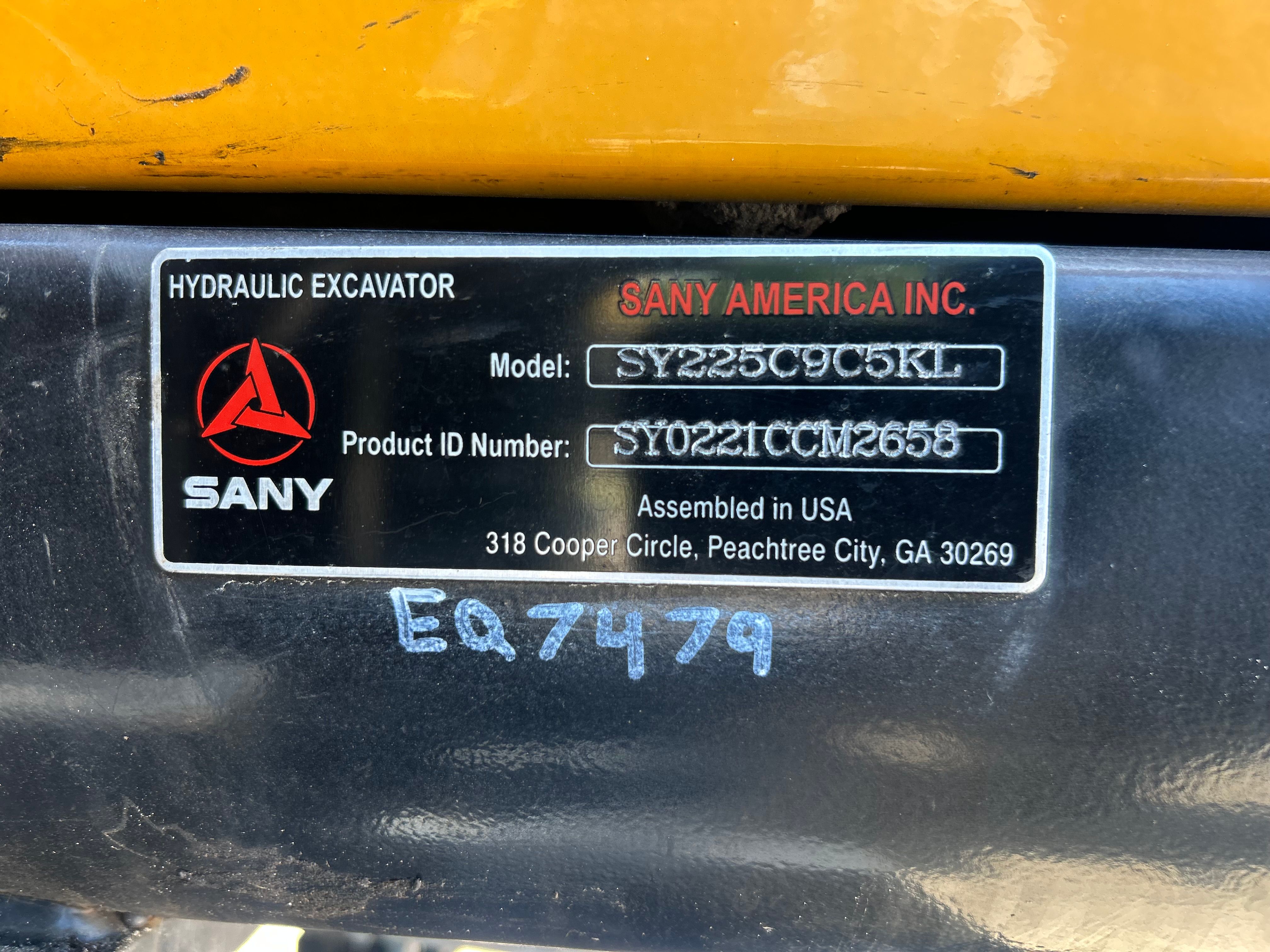 2022 SANY SY225C Photo 11 Thumbnail