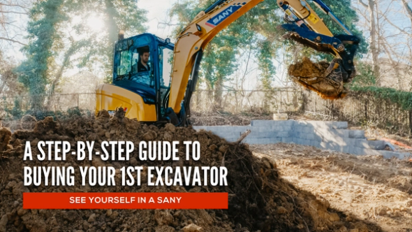 Your Equipment Purchasing Journey: A Step-by-Step Guide to Buying a SANY Excavator at Newman Tractor