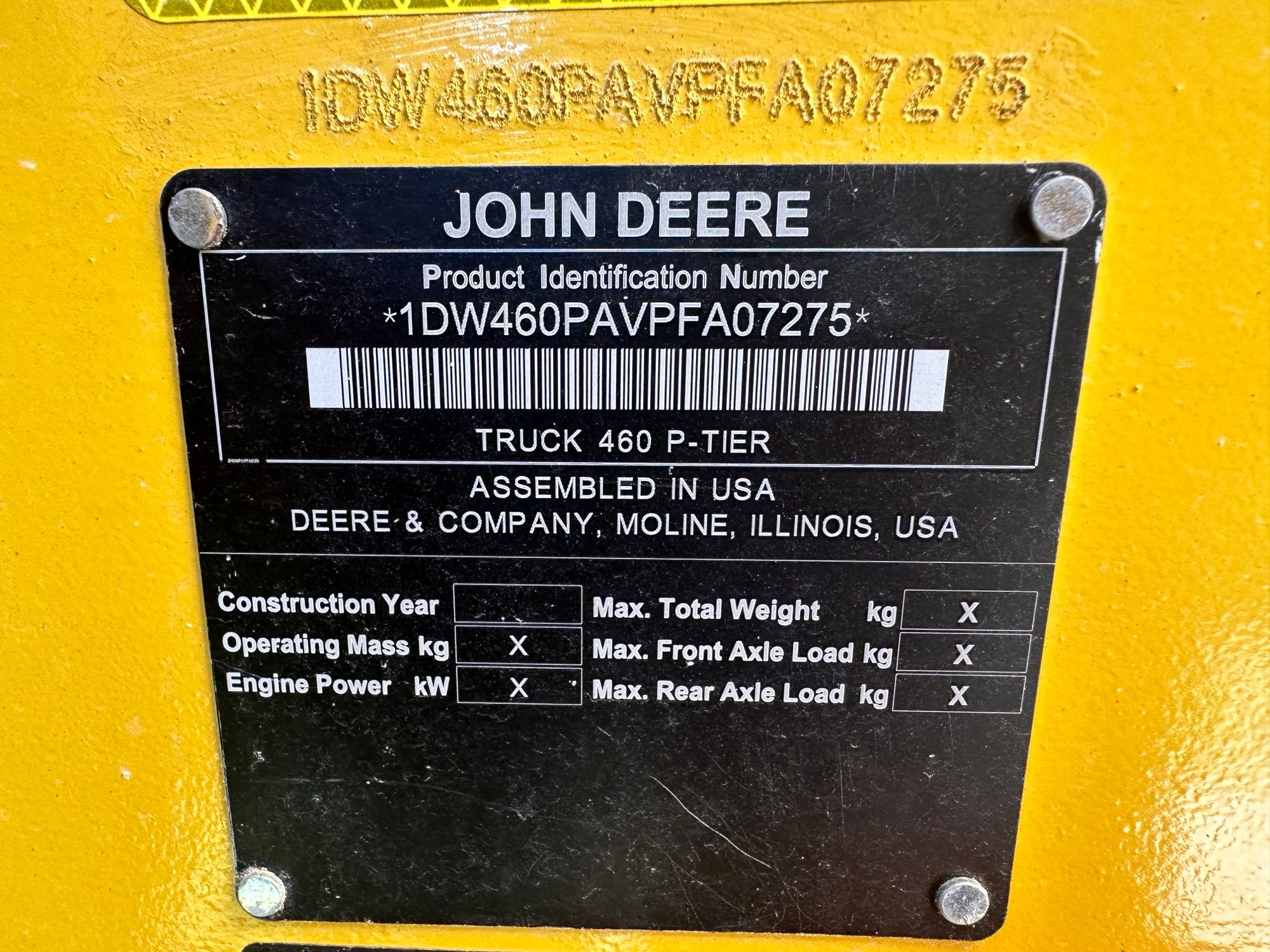 2023 JOHN DEERE 460P Photo 17 Thumbnail