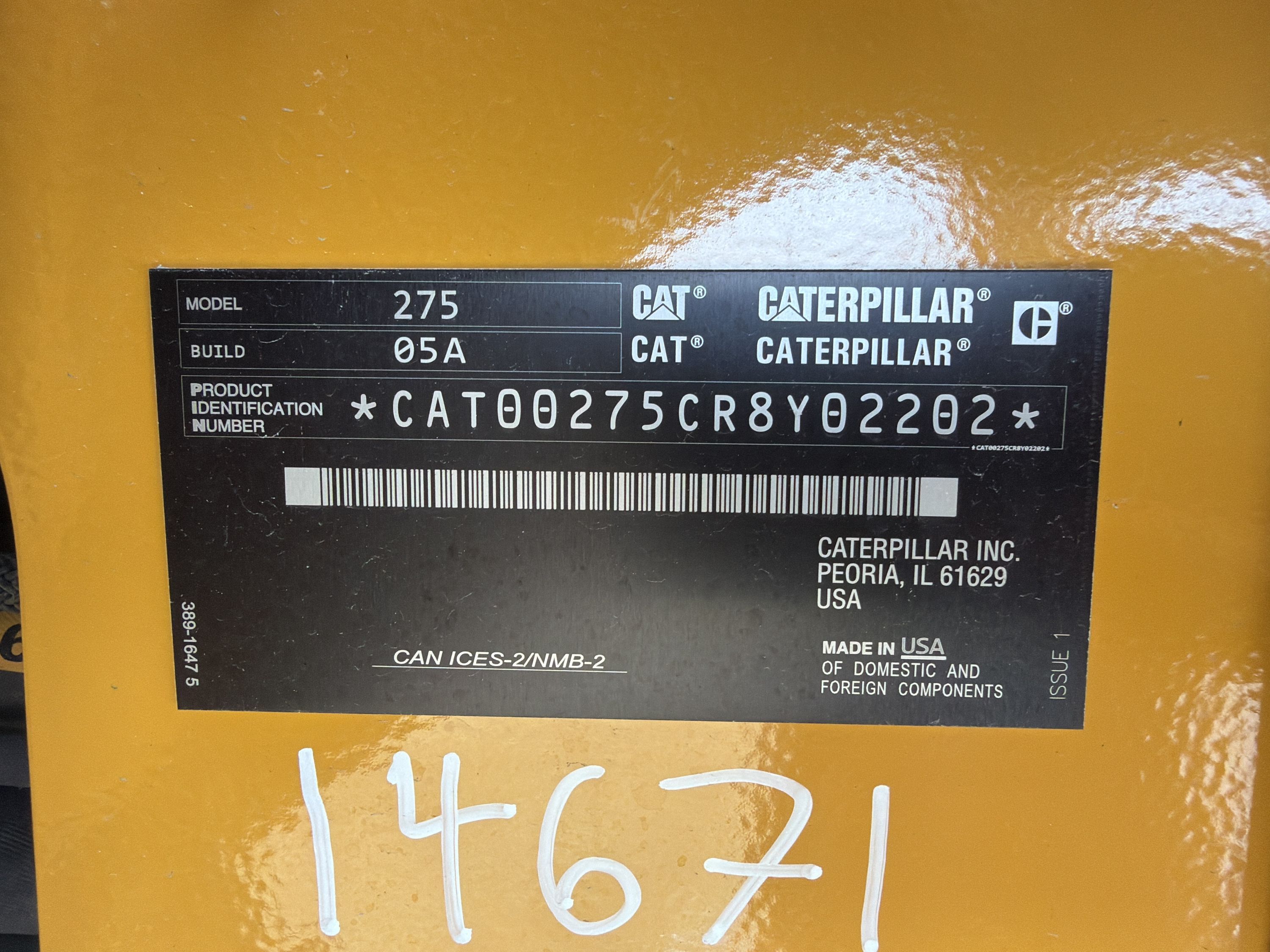 Equipment Photo - EQ14671 Thumbnail