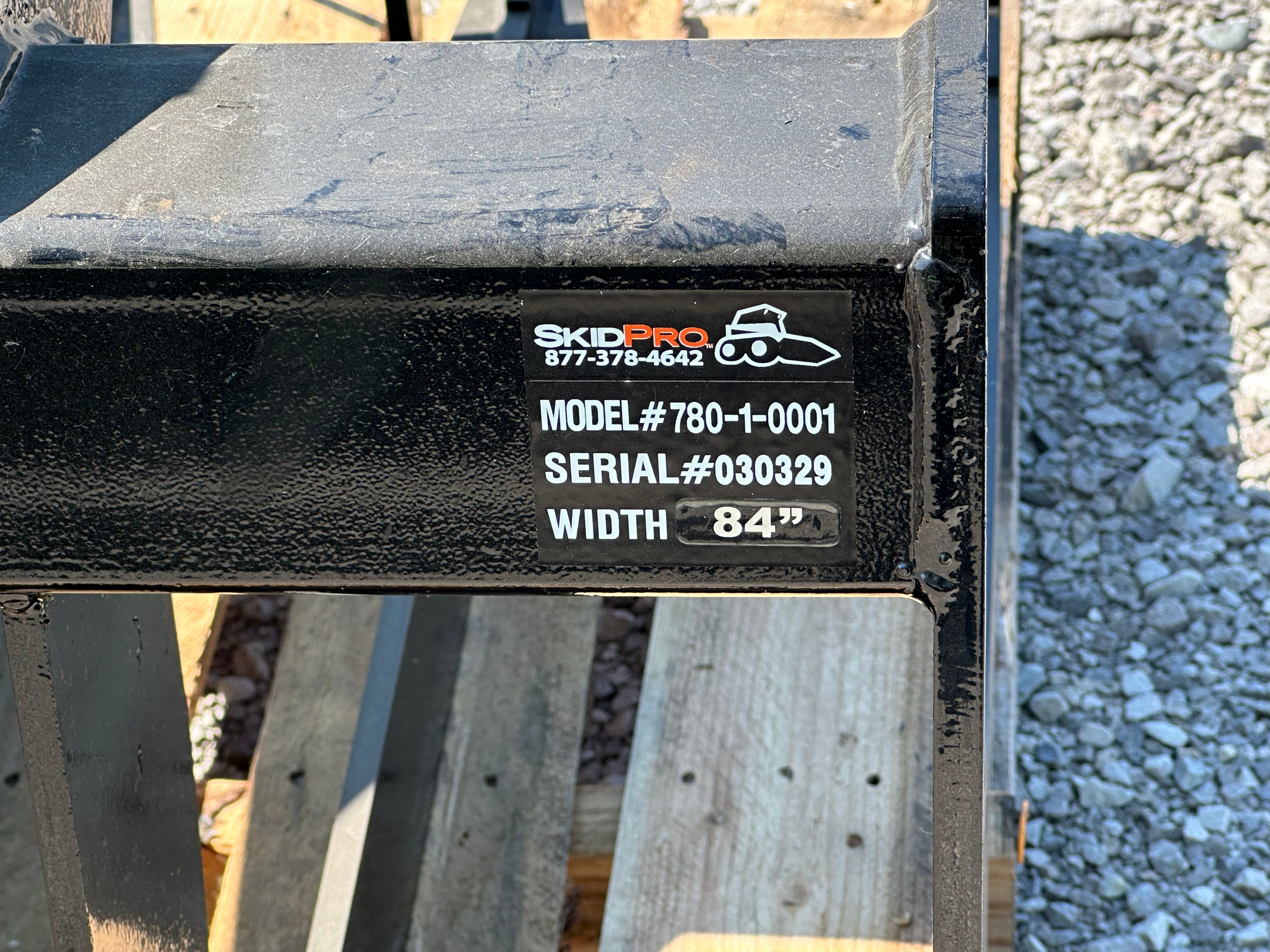 84" SKID STEER SKELETON GRAPPLE BUCKET Photo 5 Thumbnail