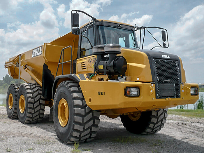 Equipment Truck - Background Image