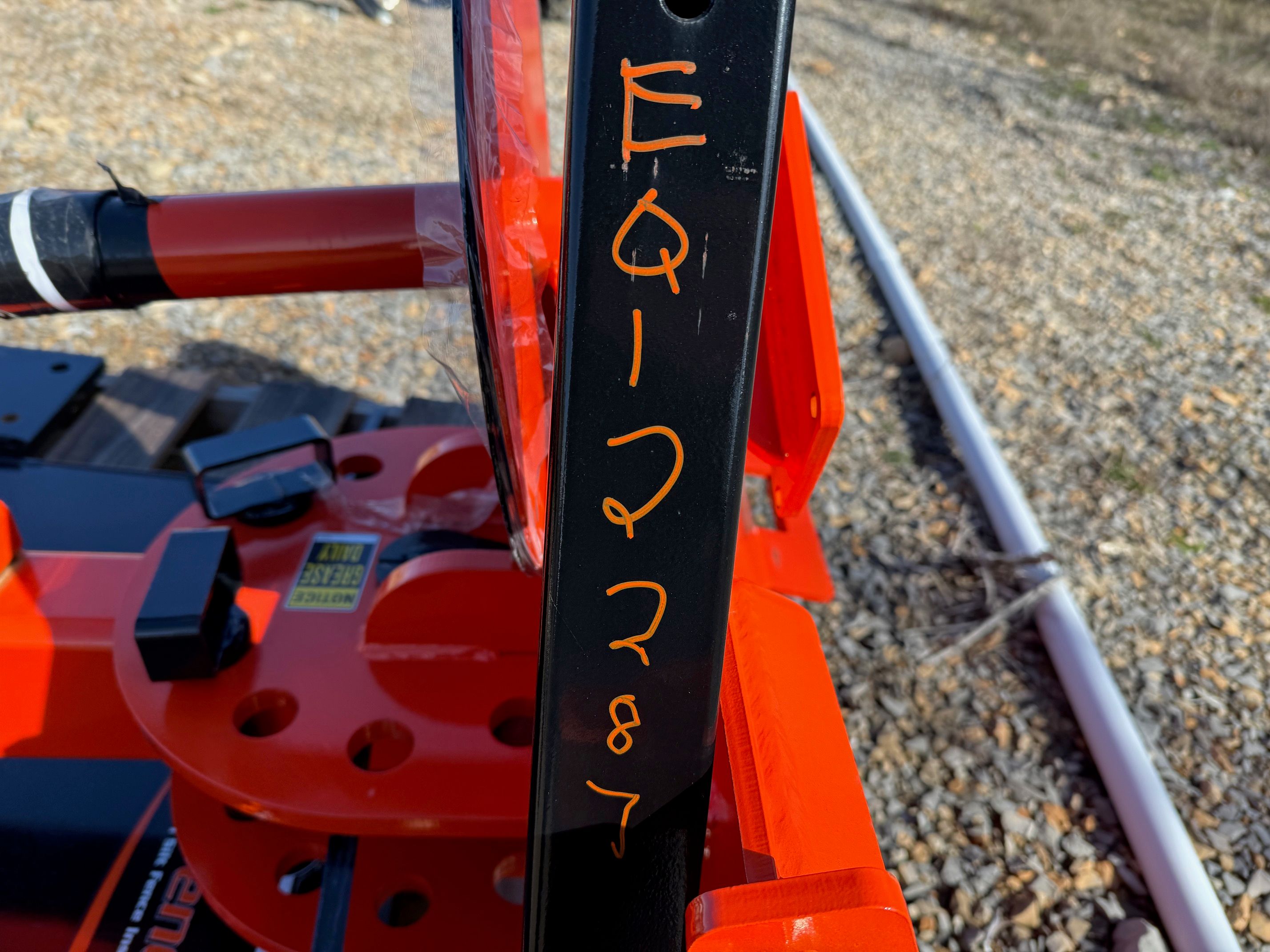 48" PUSH PULL SILT FENCE PLOW FOR SKID STEER Photo 6 Thumbnail