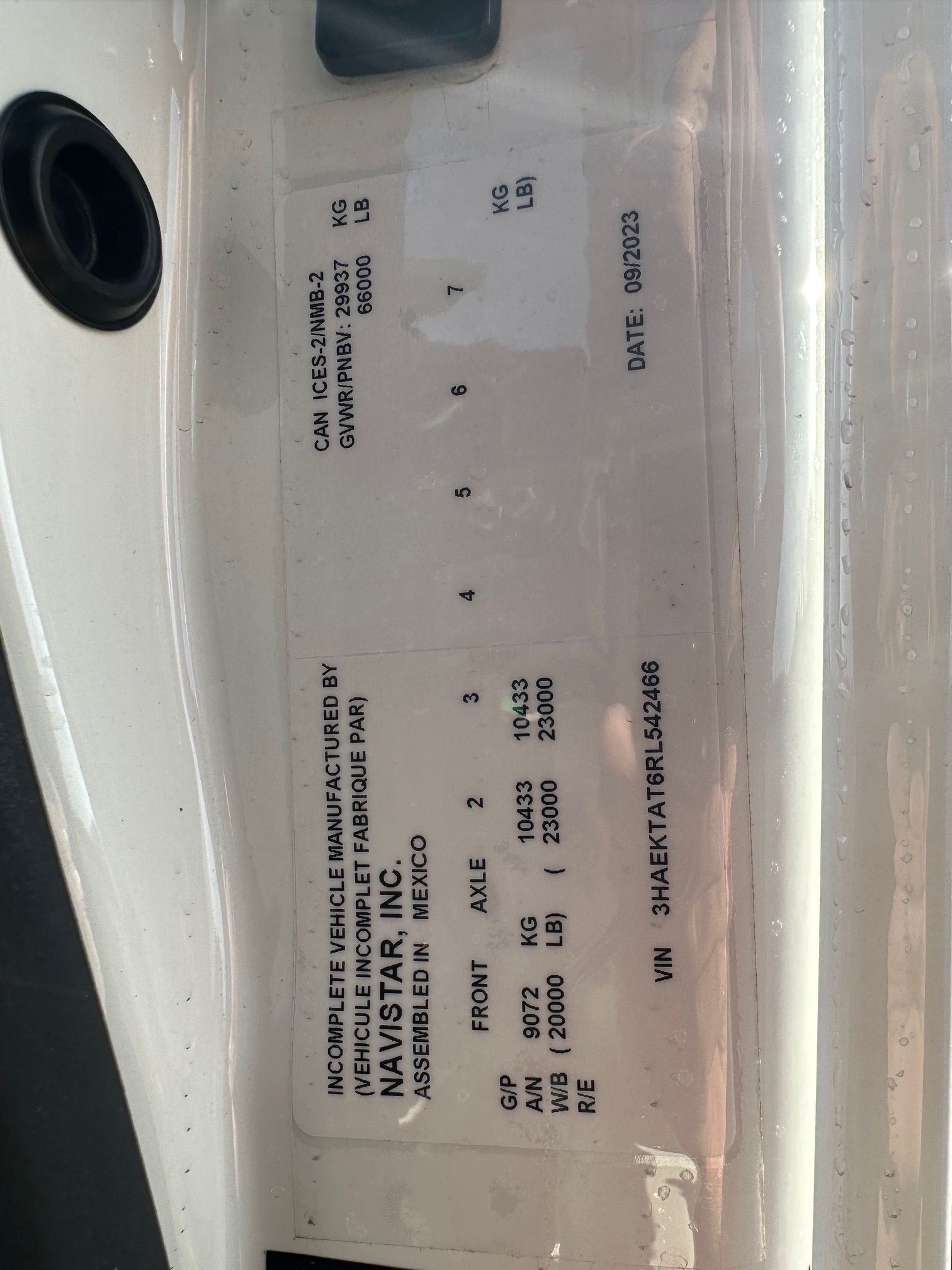 2024 INTERNATIONAL HV607 Photo 7 Thumbnail