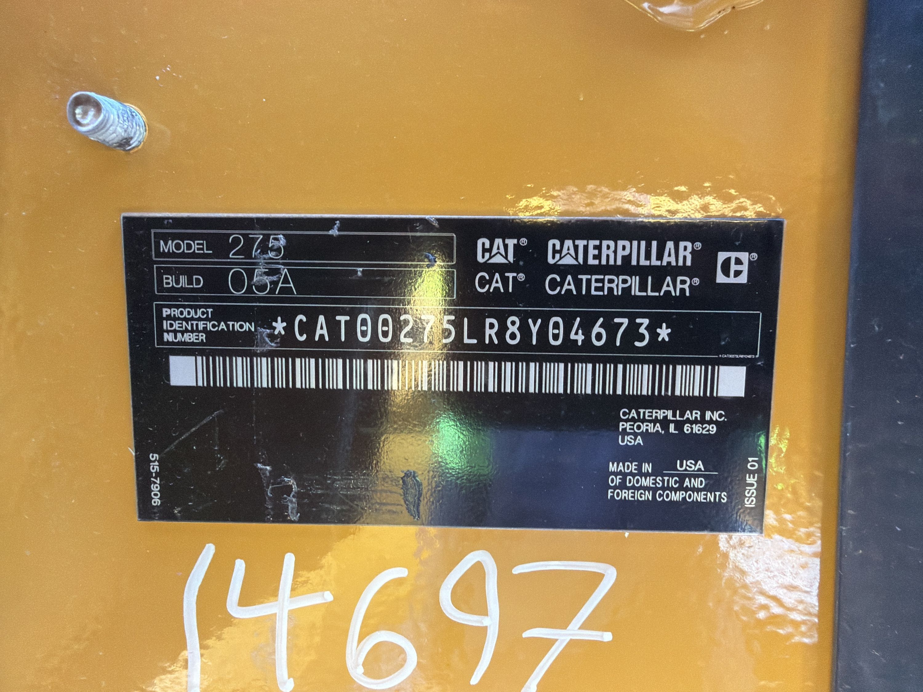 Equipment Photo - EQ14697 Thumbnail