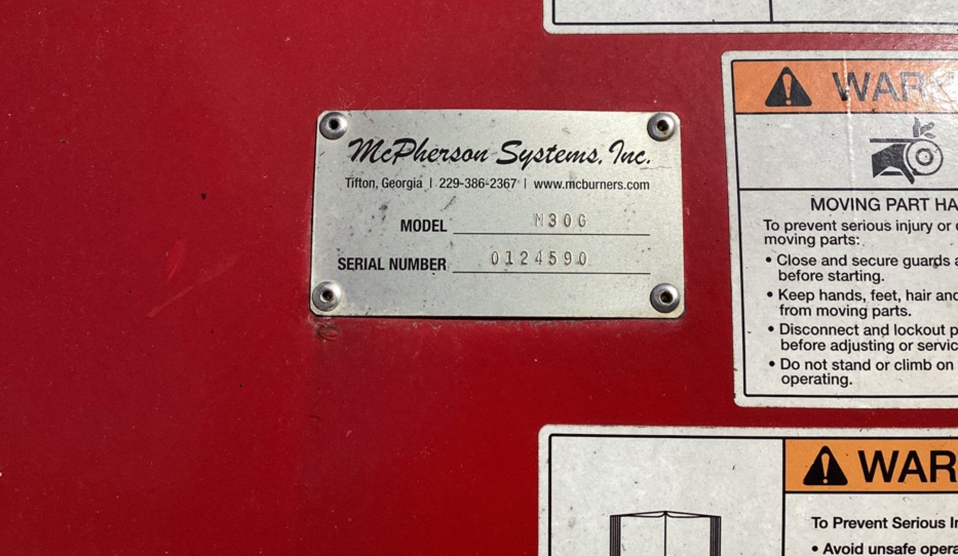 2024 MCPHERSON M30G Photo 8 Thumbnail