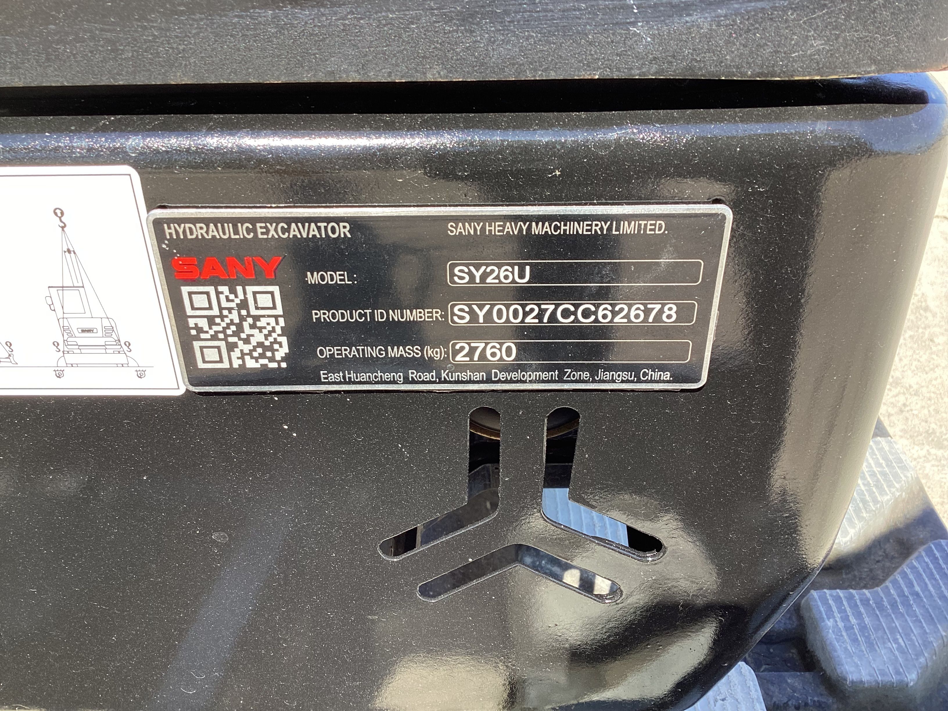 2025 SANY SY26U Photo 9 Thumbnail