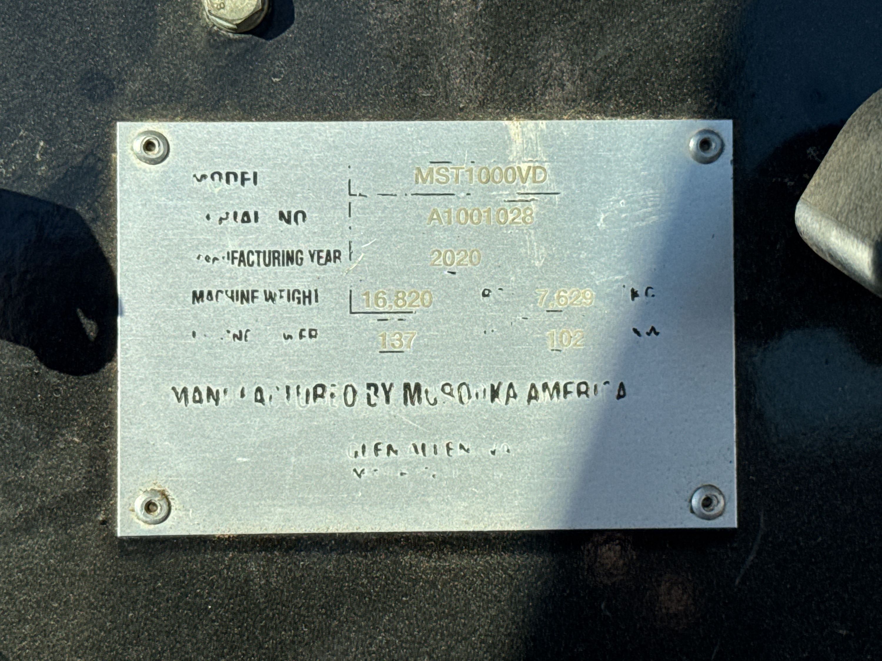 2020 MOROOKA MST 1000VD Photo 20 Thumbnail