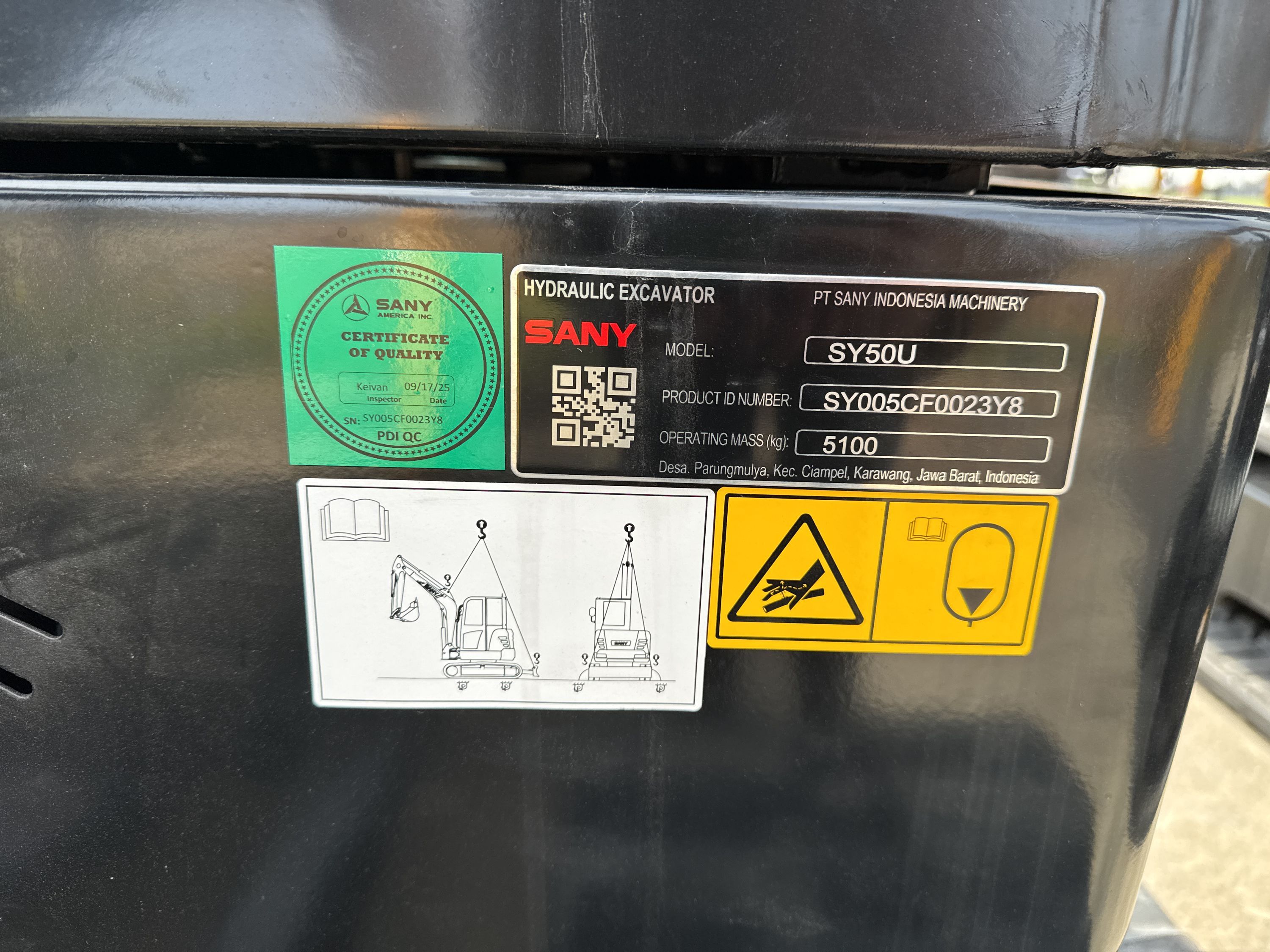 2025 SANY SY50U-AB Photo 20 Thumbnail