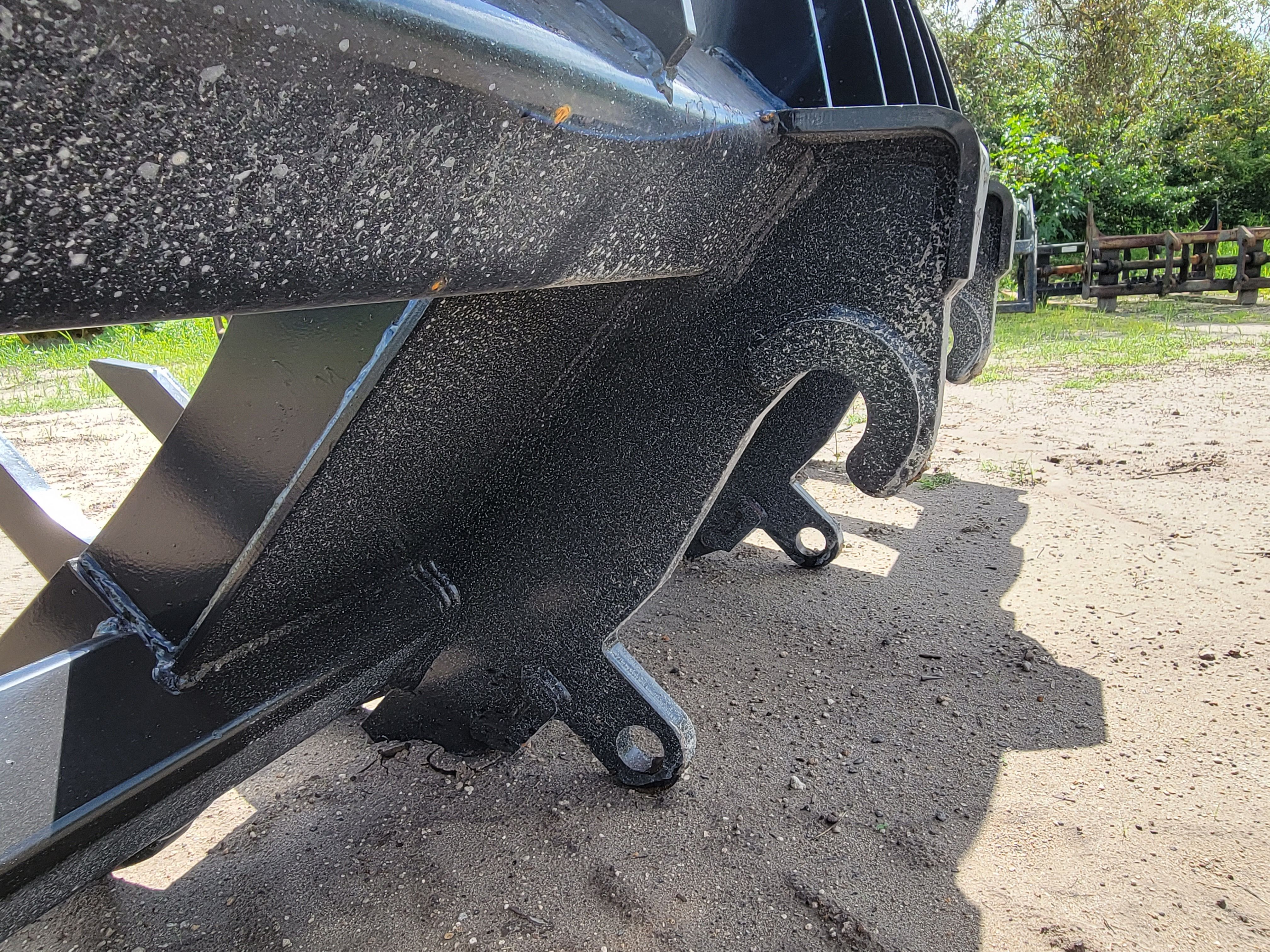 120" LOADER RAKE FOR JRB416 COUPLER Photo 4 Thumbnail