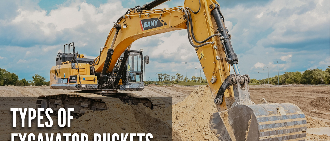 picture of an excavator with Types of Excavators