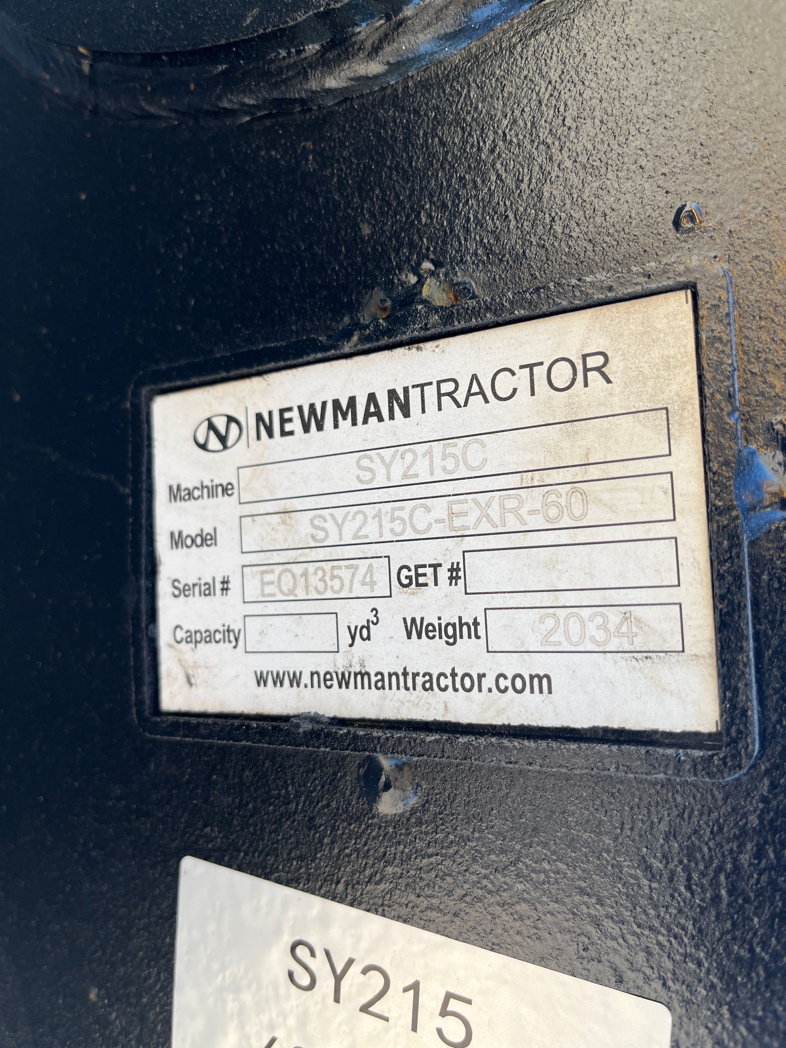 60" ROOT RAKE FOR SY215C Photo 3 Thumbnail