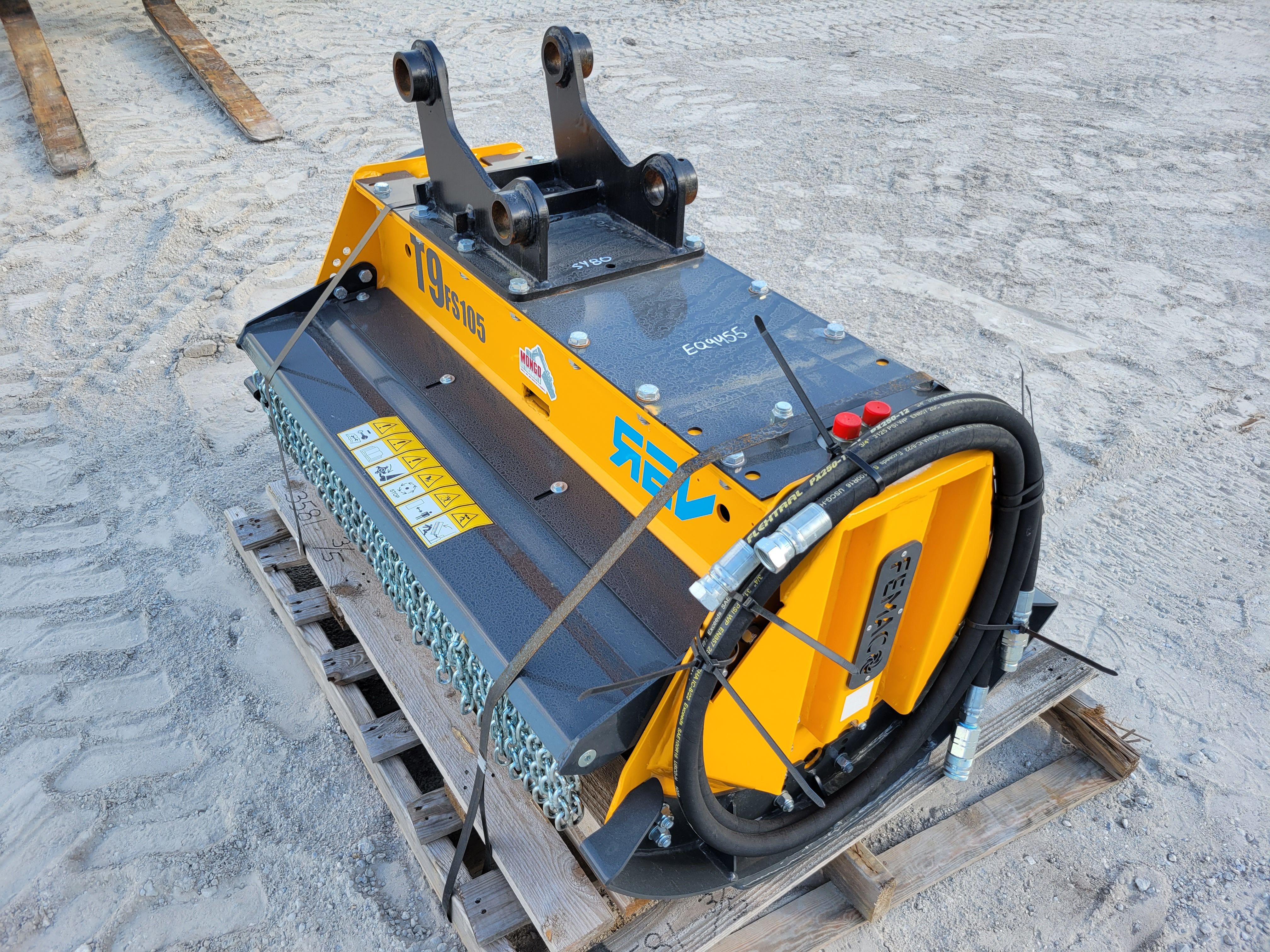 41" HIGH INERTIA MULCHER FOR SY80U Photo 4 Thumbnail