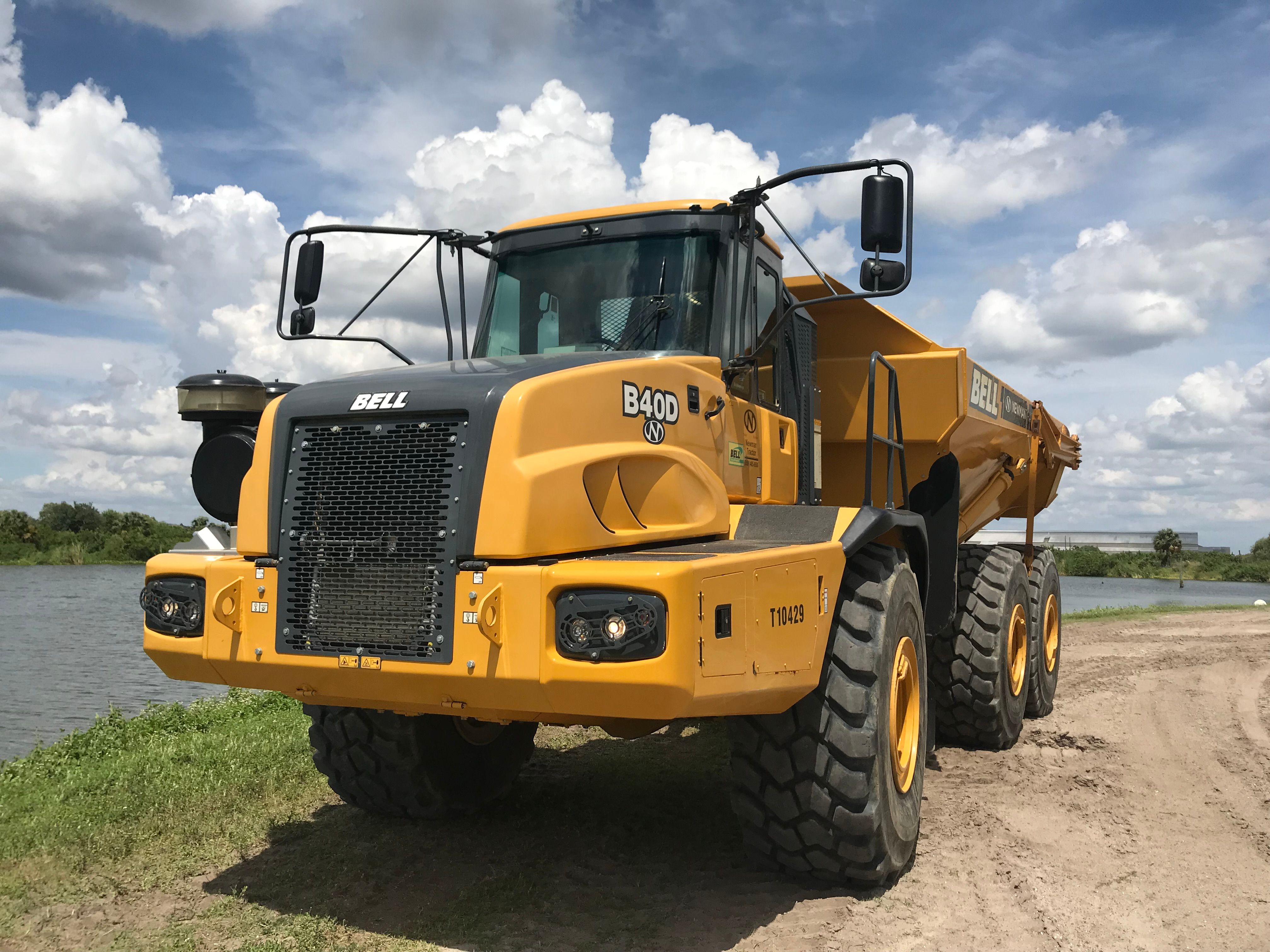 2016 BELL B40D ARTICULATED DUMP TRUCK | Newman Tractor | Heavy ...