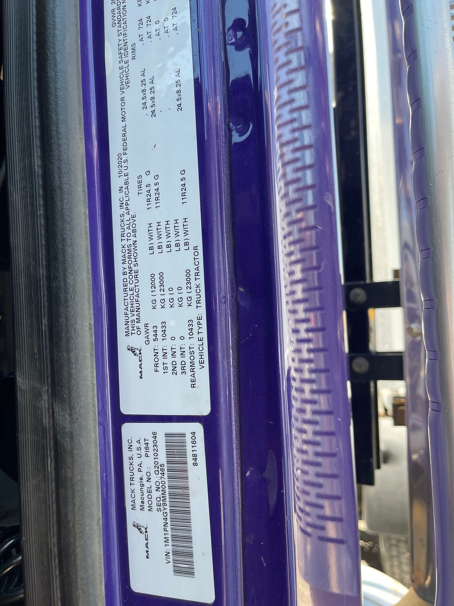 2021 MACK PI64T Photo 8 Thumbnail