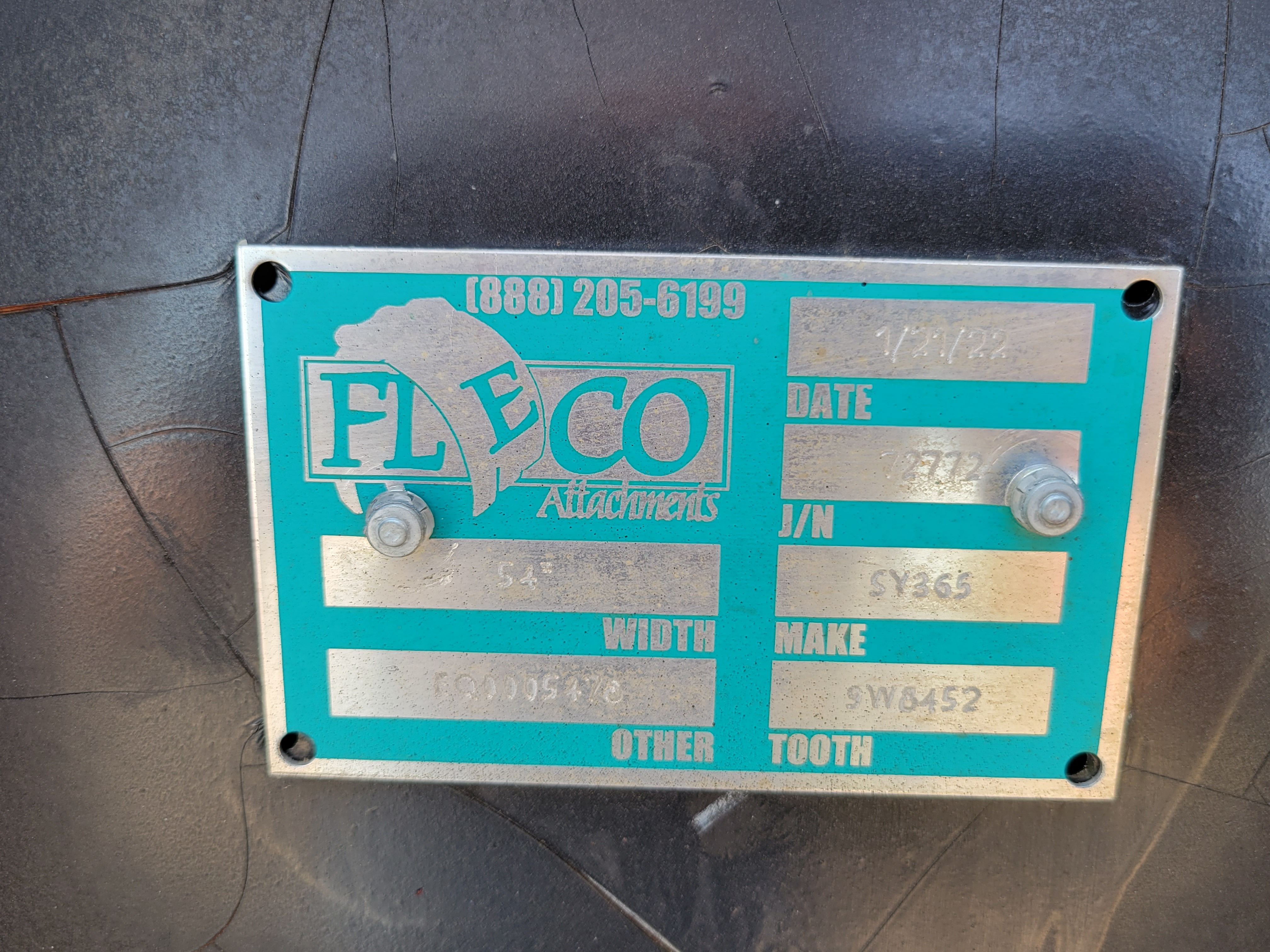 54" BUCKET FOR SY365C Photo 4 Thumbnail