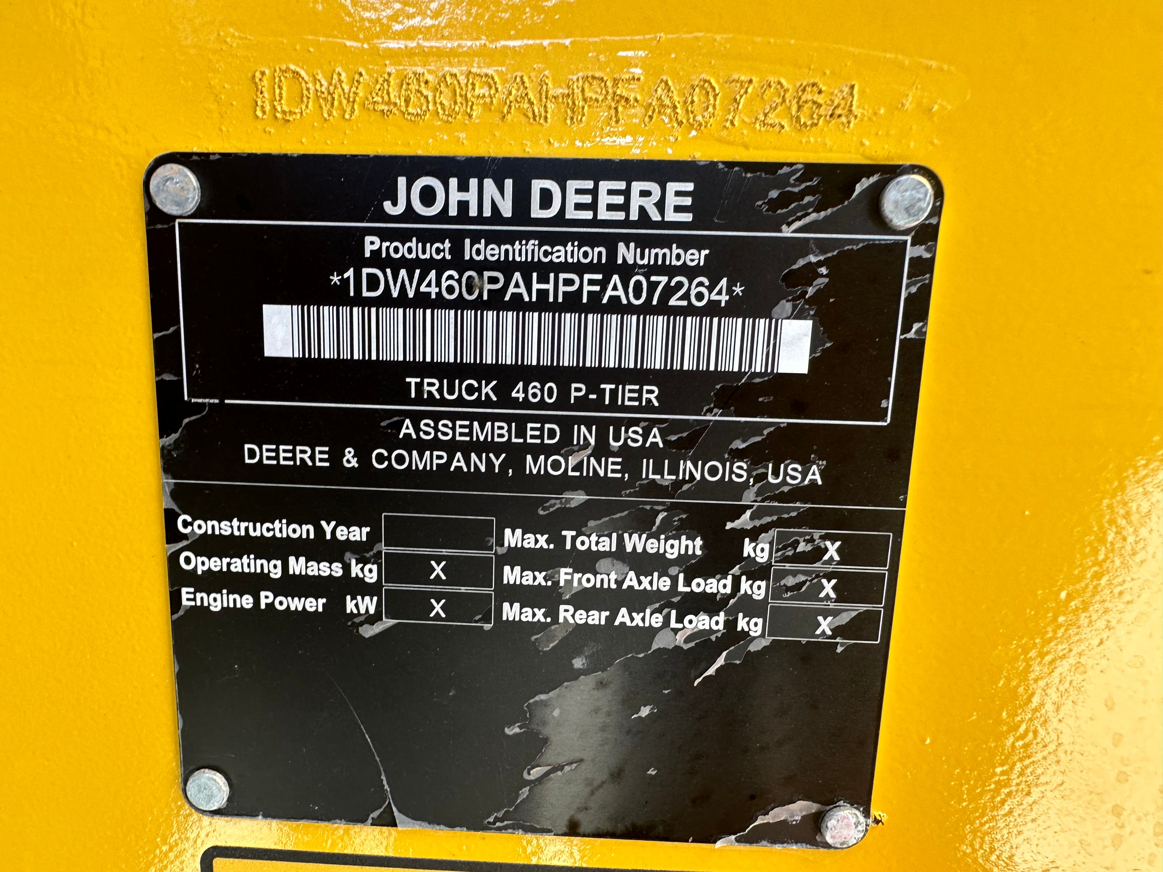 2023 JOHN DEERE 460P Photo 17 Thumbnail