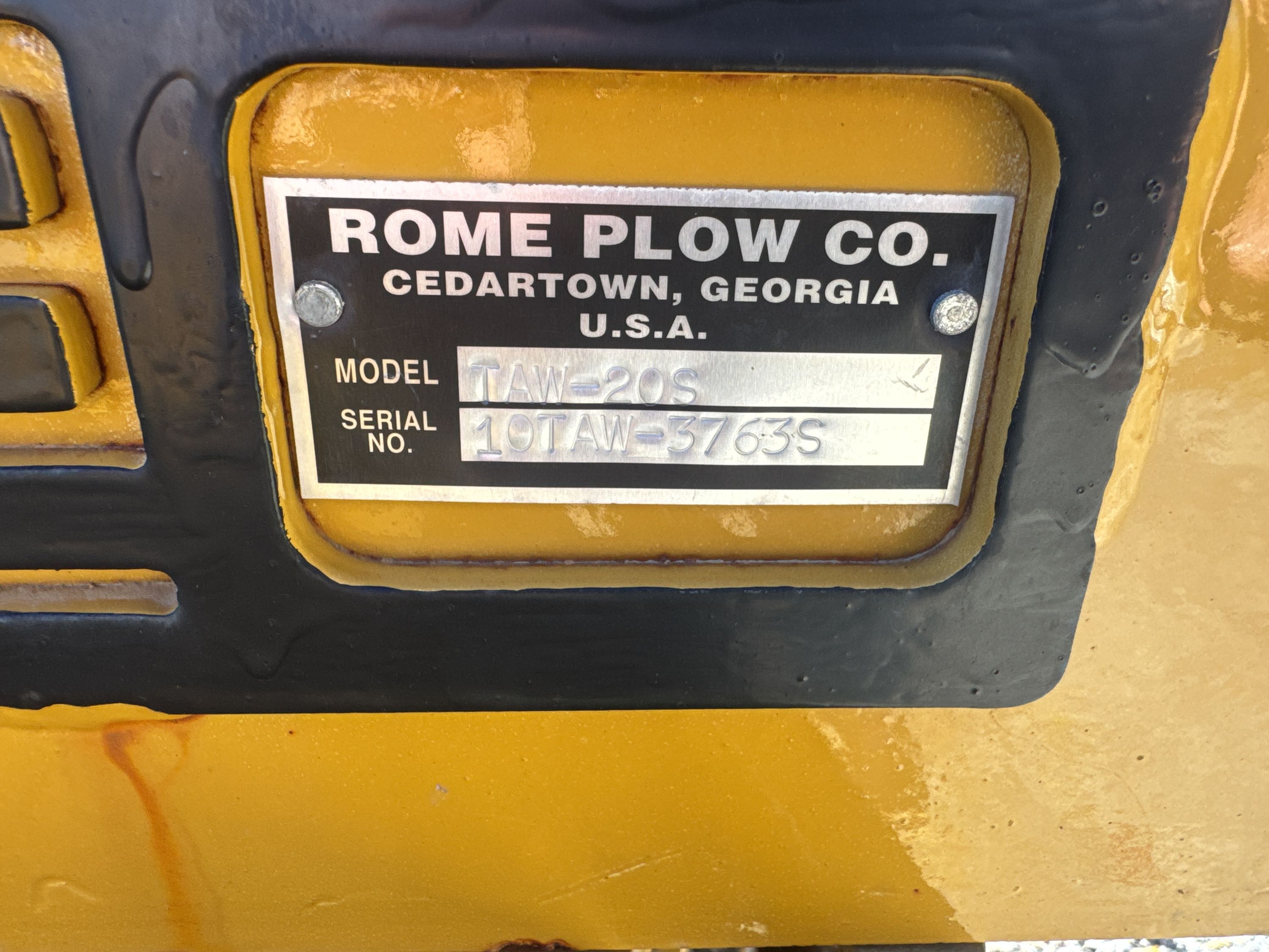 2023 ROME 9'6" TANDEM DISC HARROW TAW-20S Photo 5 Thumbnail