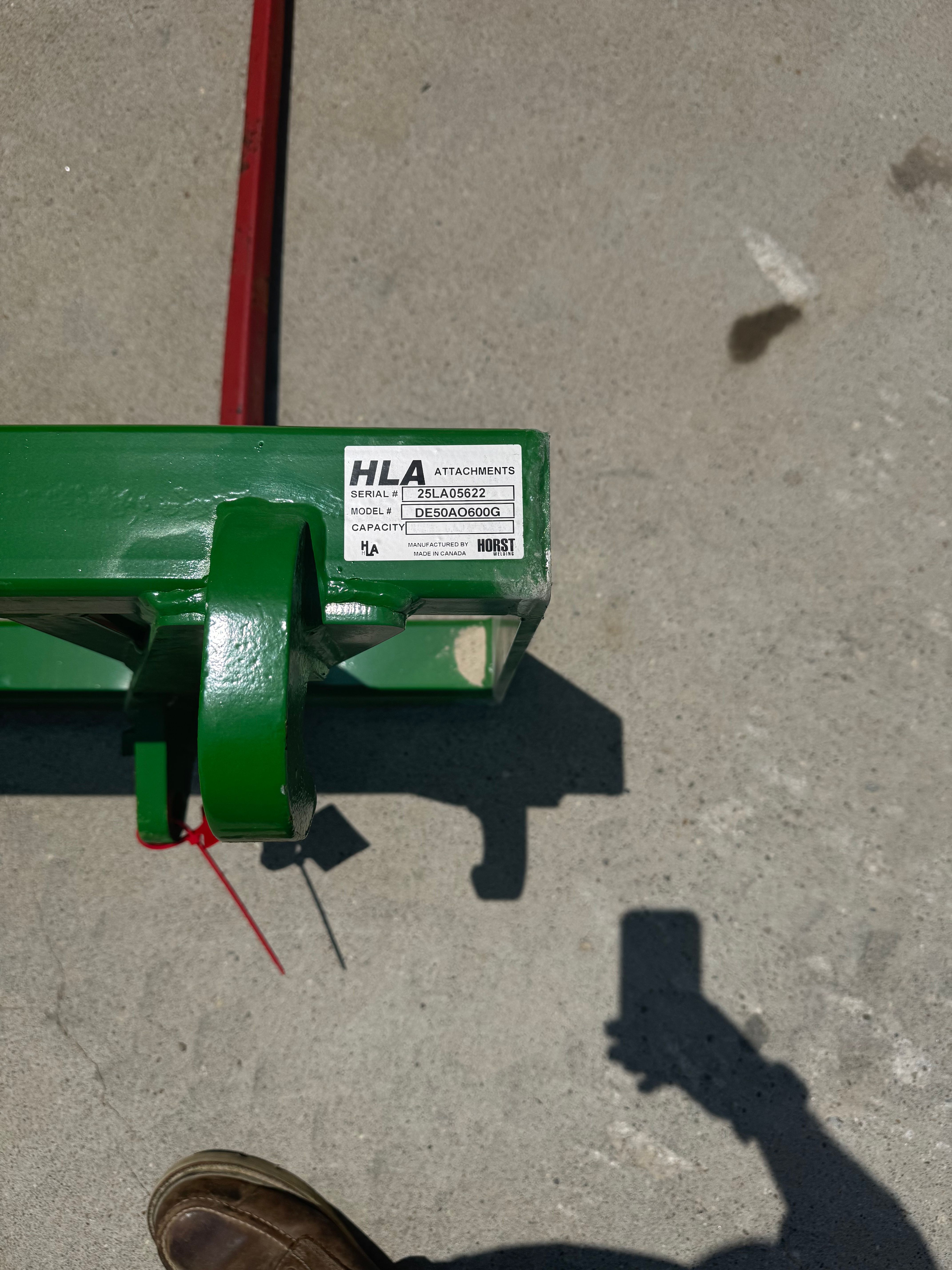 HLA DOUBLE BALE SPEAR FOR 6155 EURO COUPLER Photo 5 Thumbnail
