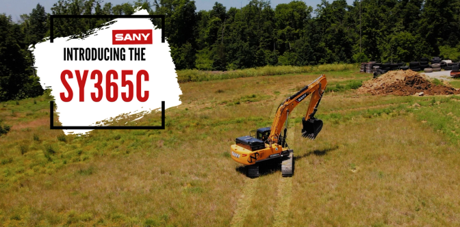 Invest in ROI-Based Efficiency with the SANY SY365C Excavator 