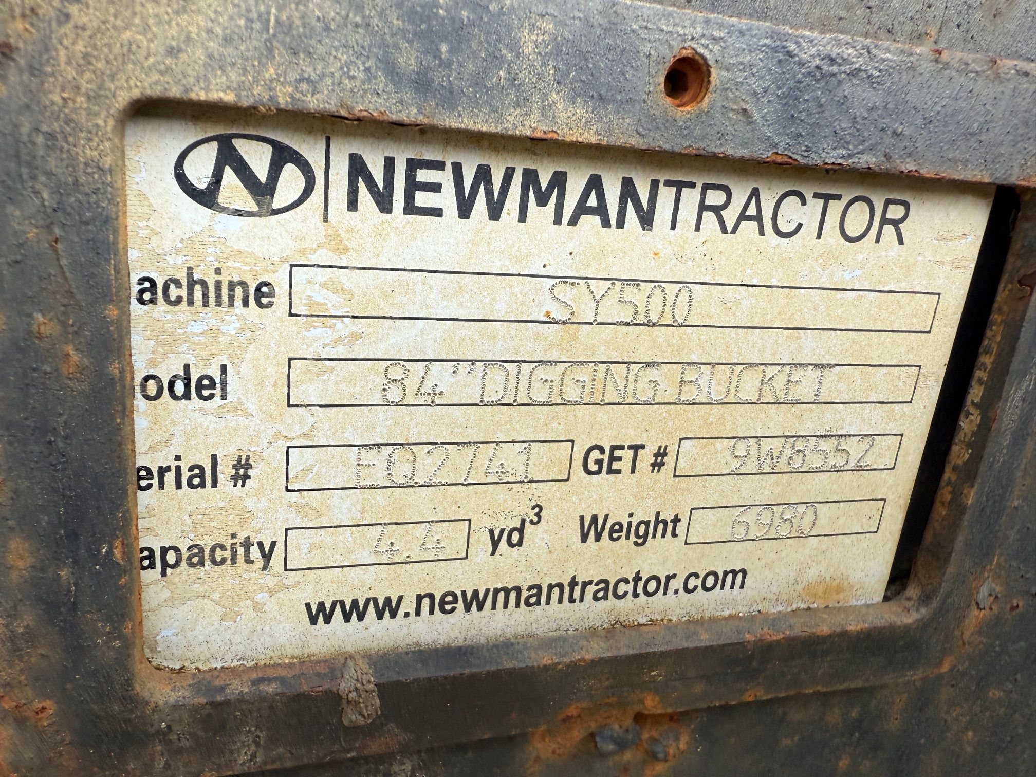 84" EXCAVATOR DIGGING BUCKET 110MM PIN Photo 7 Thumbnail