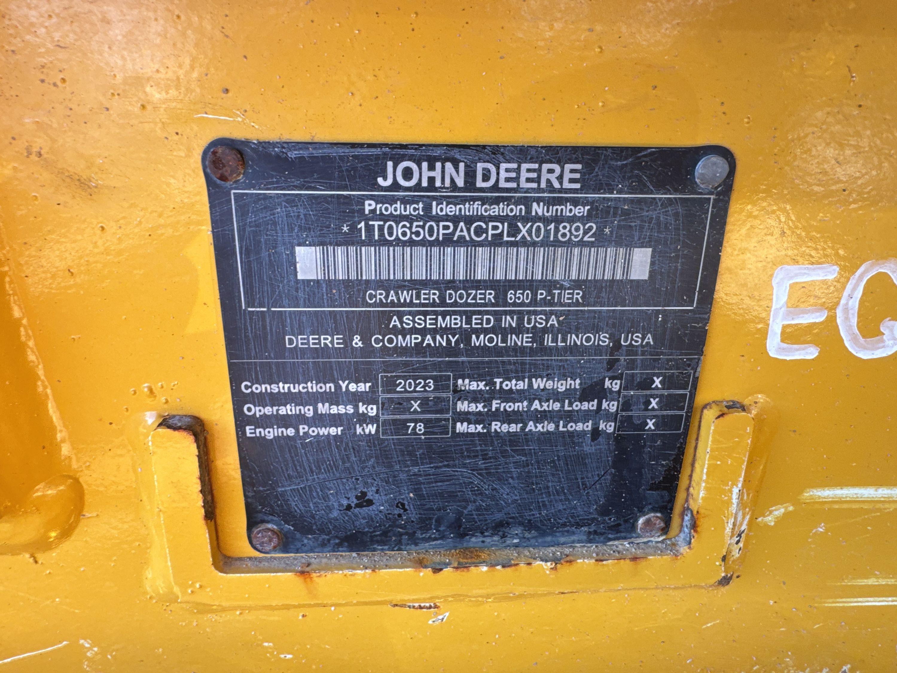 2023 JOHN DEERE 650 P-TIER Photo 20 Thumbnail