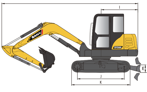 Sany SY95C Specs