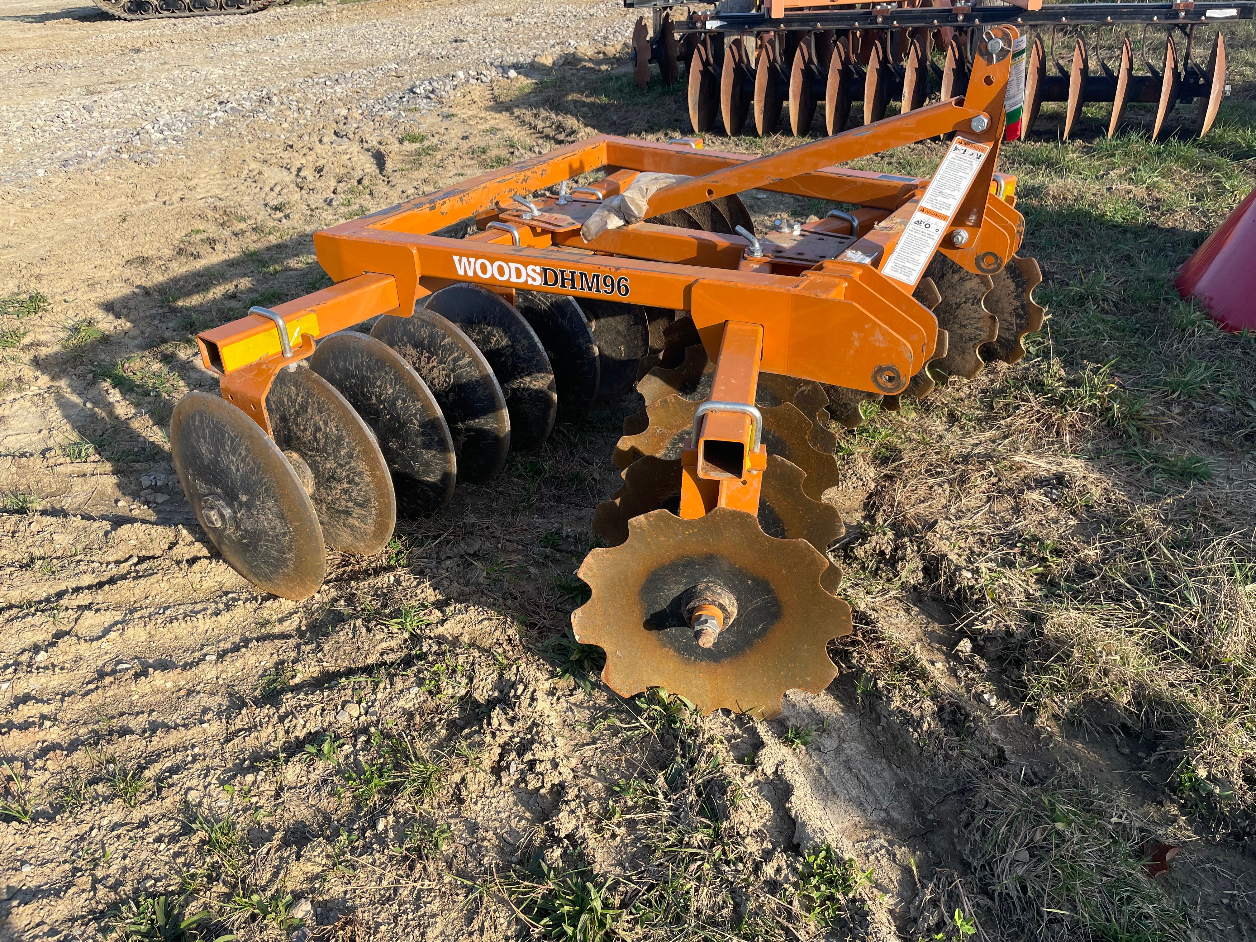 2023 8' WOODS DHM96 DISC HARROW Photo 2 Thumbnail