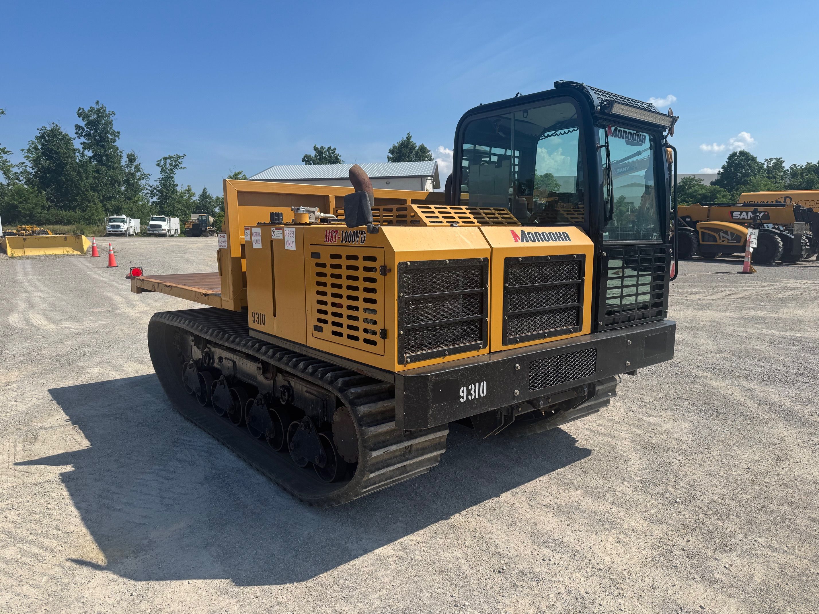 MOROOKA MST 1000VD CRAWLER CARRIER FLAT BED Photo 4 Thumbnail
