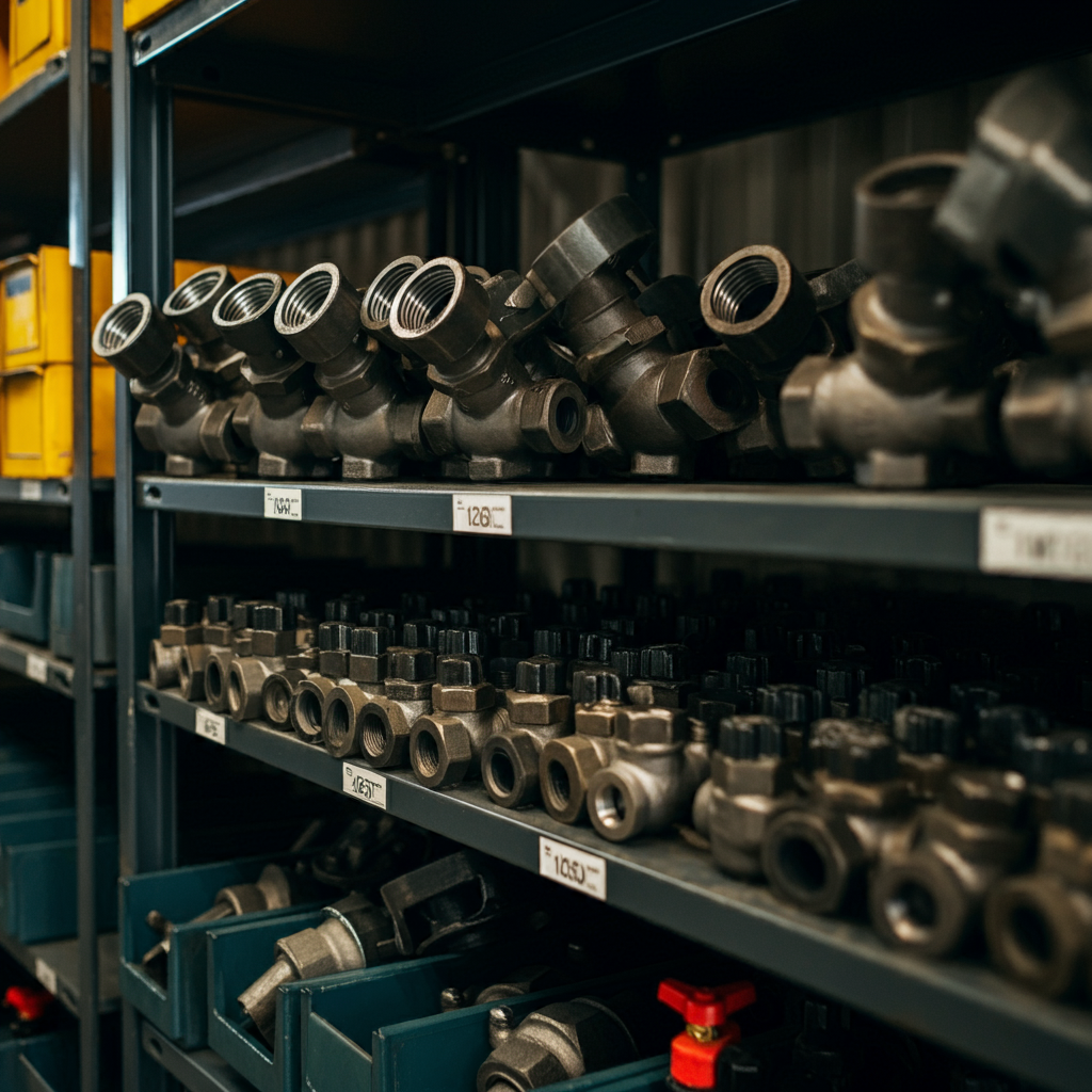 Breather Valves on shelf