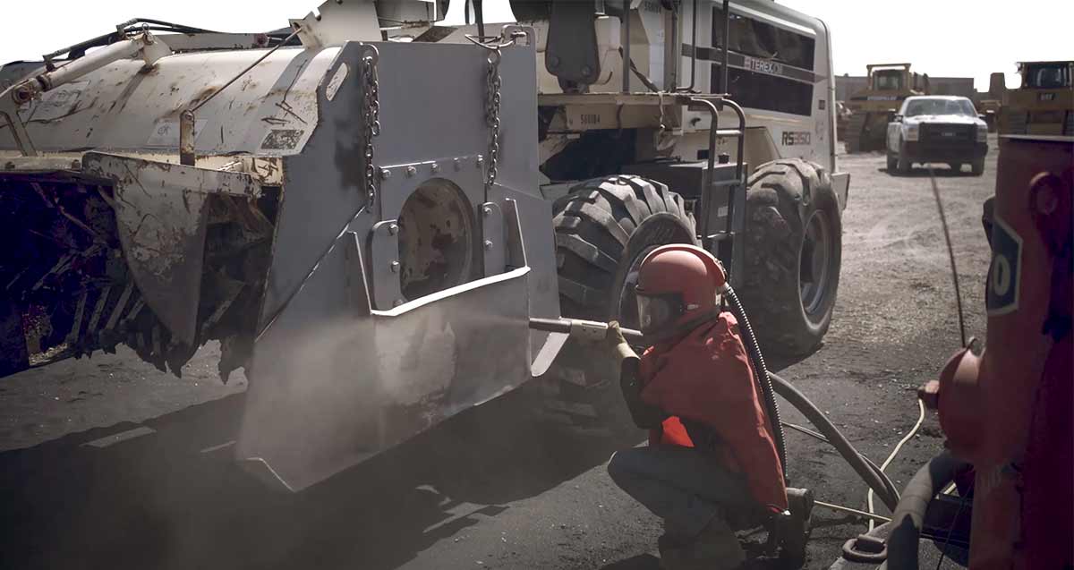 Sandblasting Services Newman Tractor