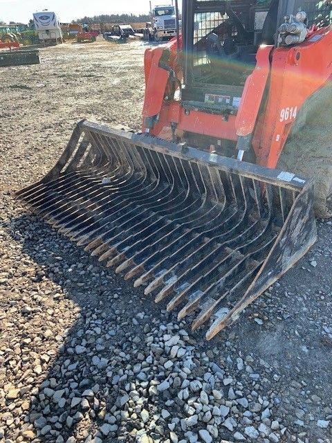84" SKID STEER ROCK BUCKET Photo 2 Thumbnail