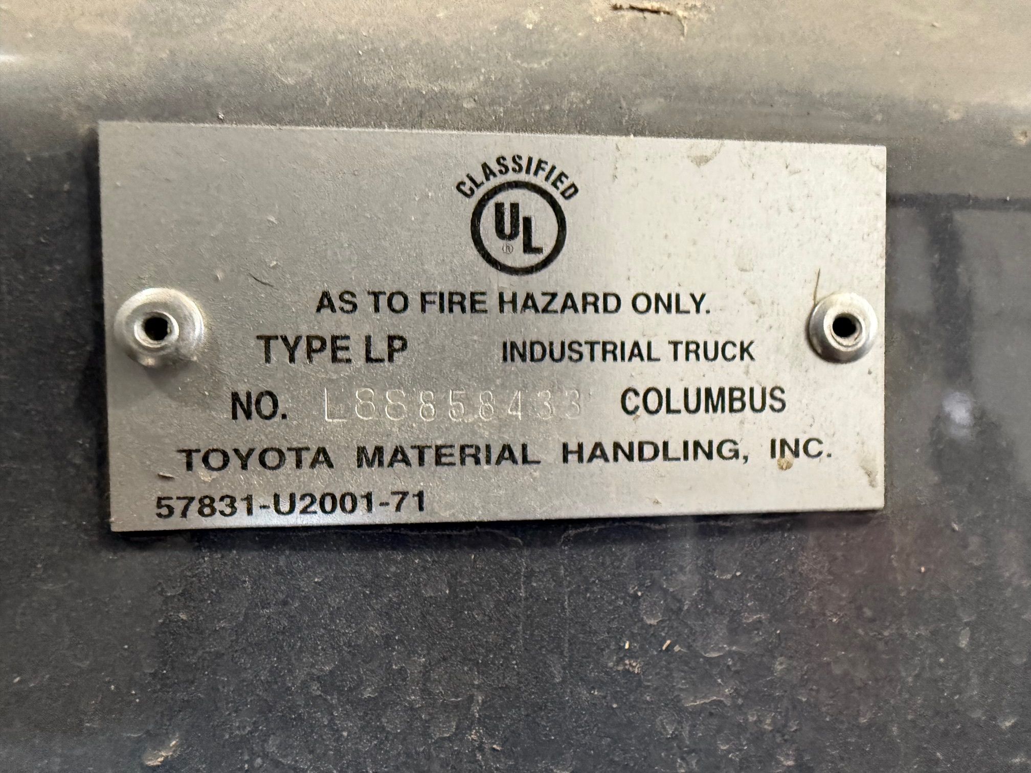 2022 TOYOTA 50-8FGU18 Photo 8 Thumbnail