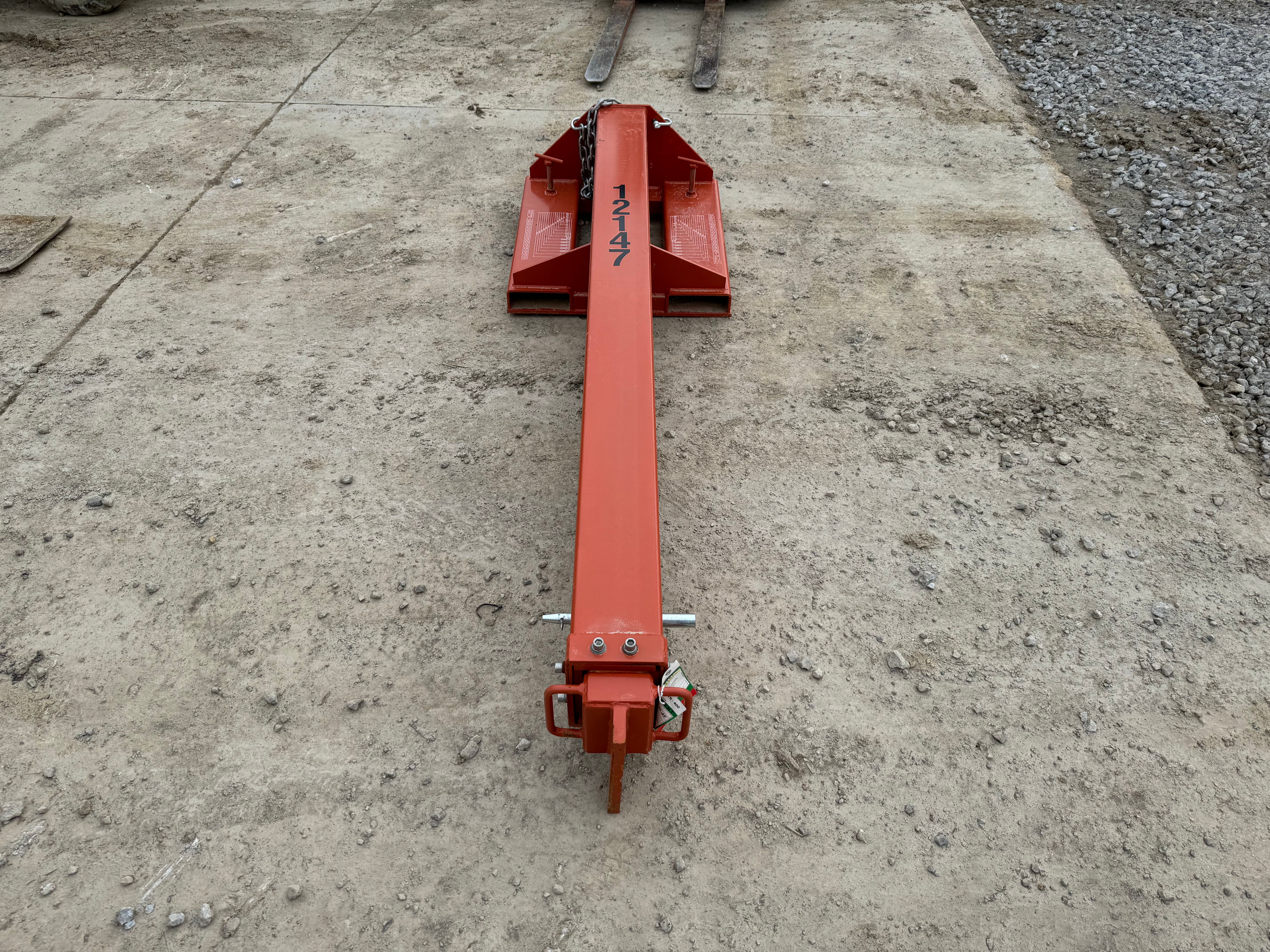 FORK MOUNTED JIB BOOM FOR TELEHANDLER Photo 1 Thumbnail