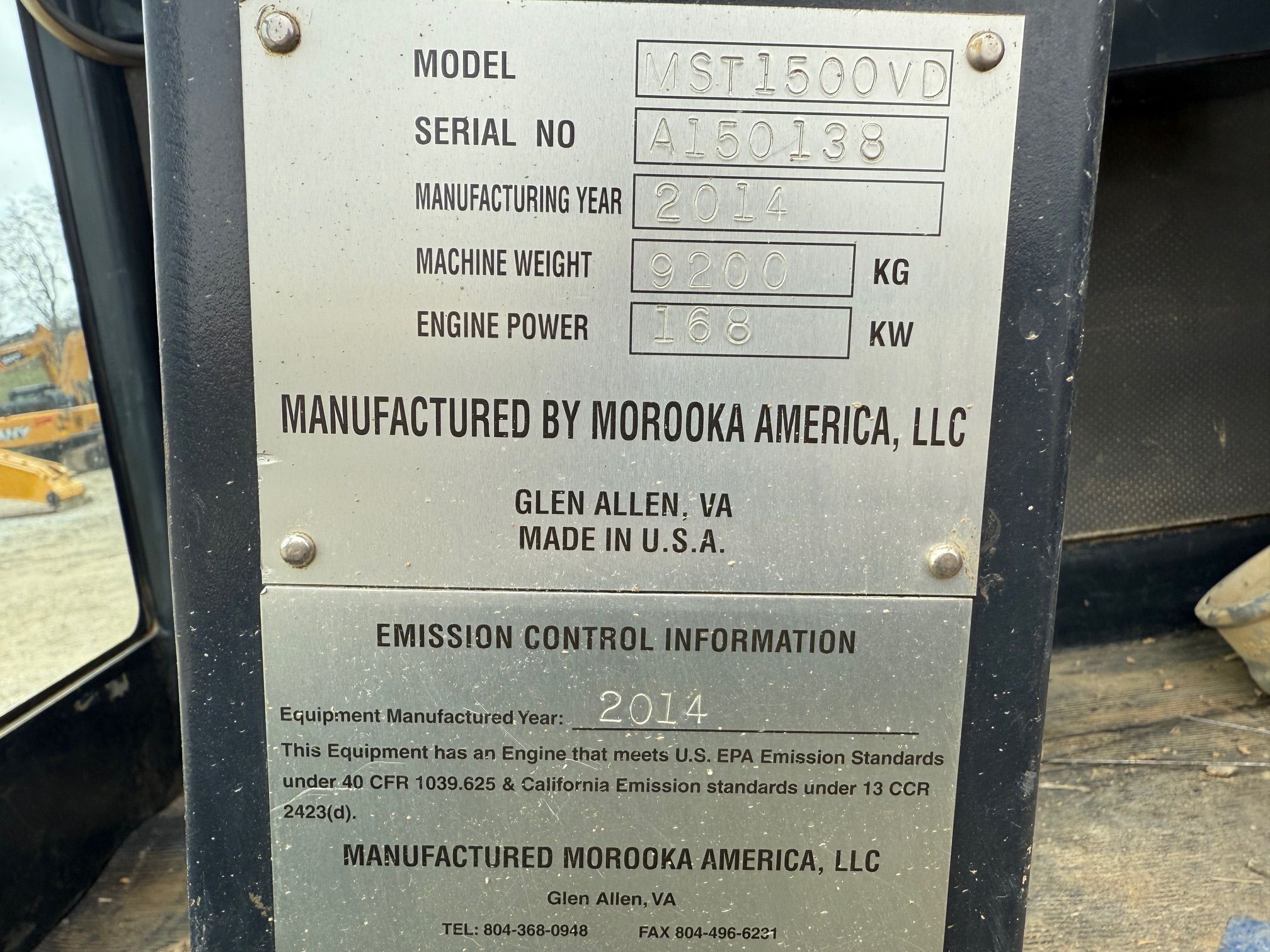 2014 MOROOKA MST 1500VD Photo 12 Thumbnail