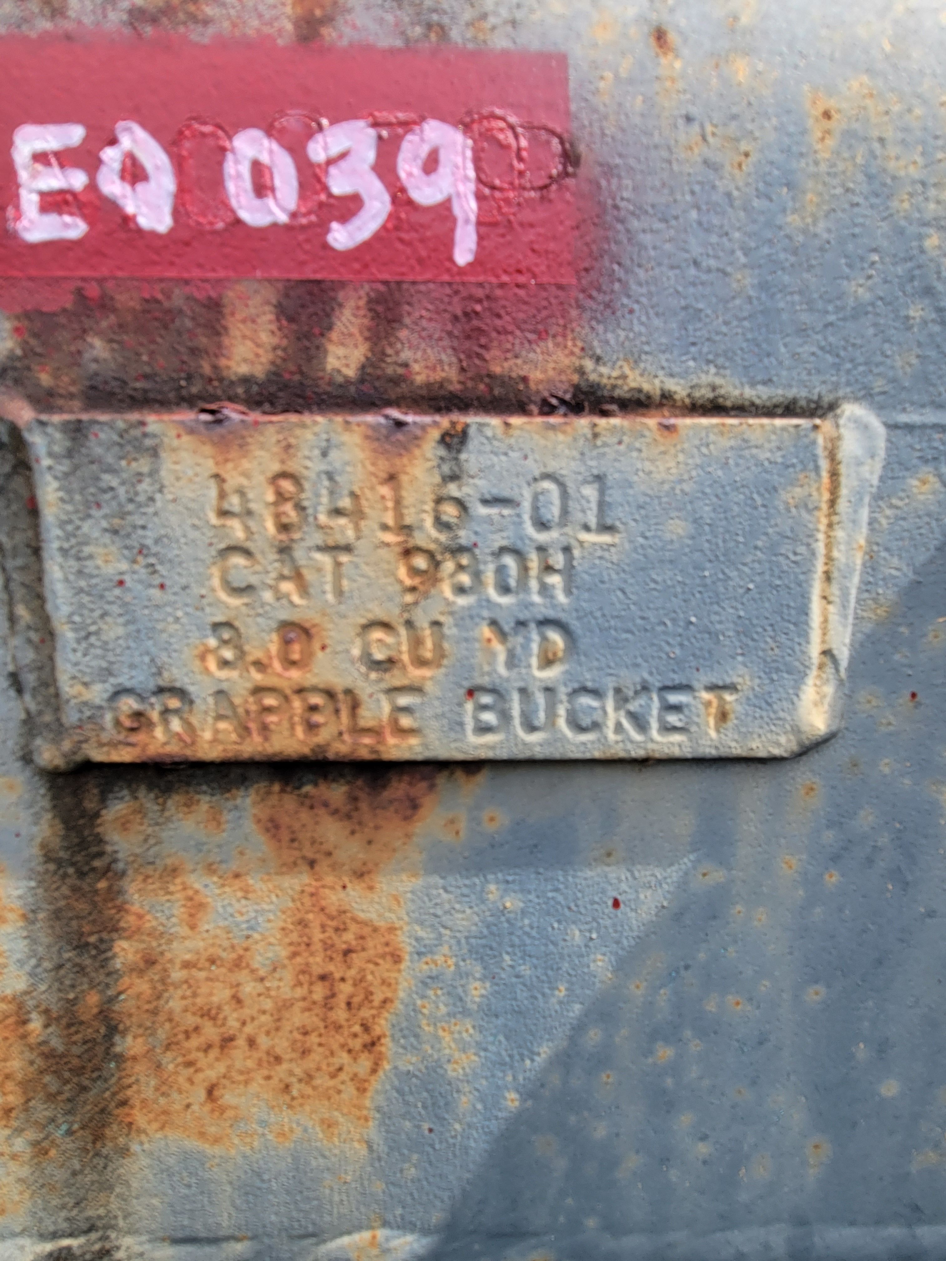 GRAPPLE BUCKET FOR BALDERSON L800 COUPLER Photo 7 Thumbnail