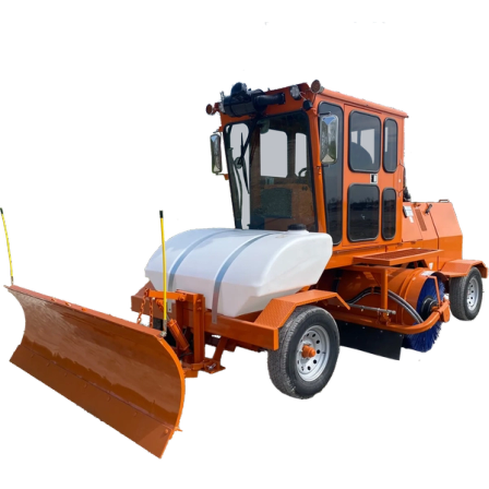 4-Wheel, 8ft Broom, Diesel Street Sweepers - For Rent | Newman Tractor