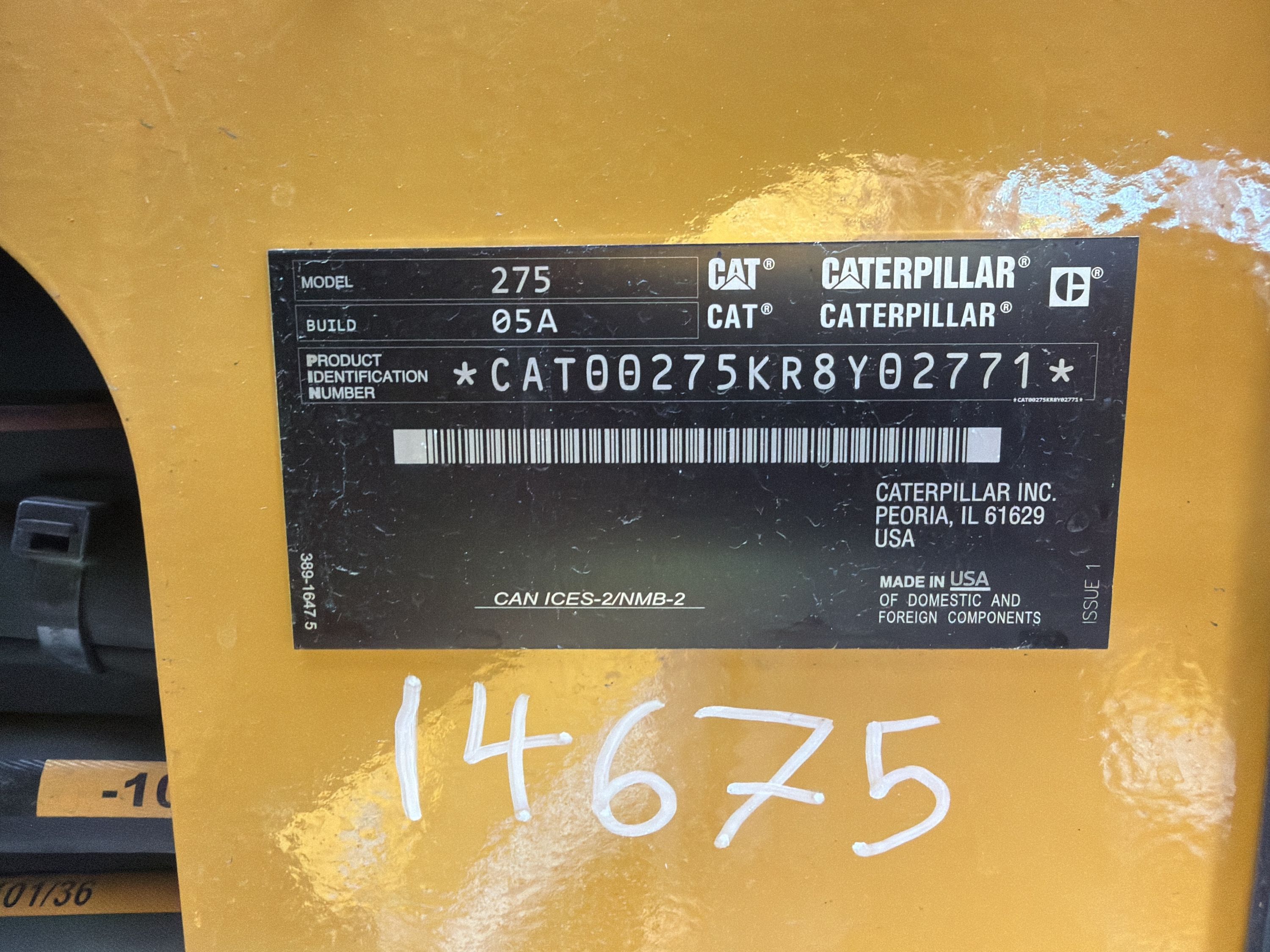 Equipment Photo - EQ14675 Thumbnail