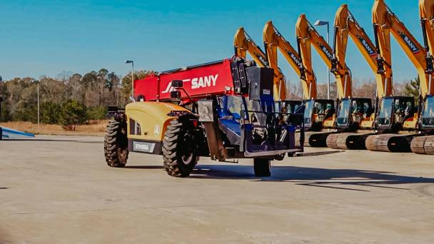 SANY Telehandler and SANY Excavators Inventory For Sale