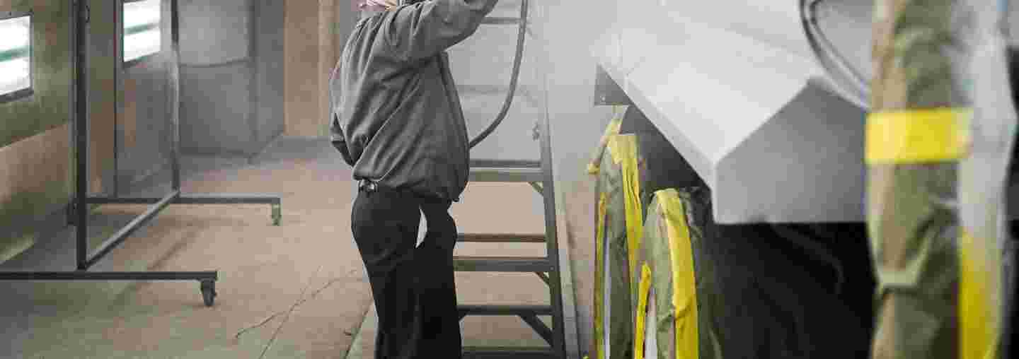 Our World Class Heavy Equipment Paint Booth