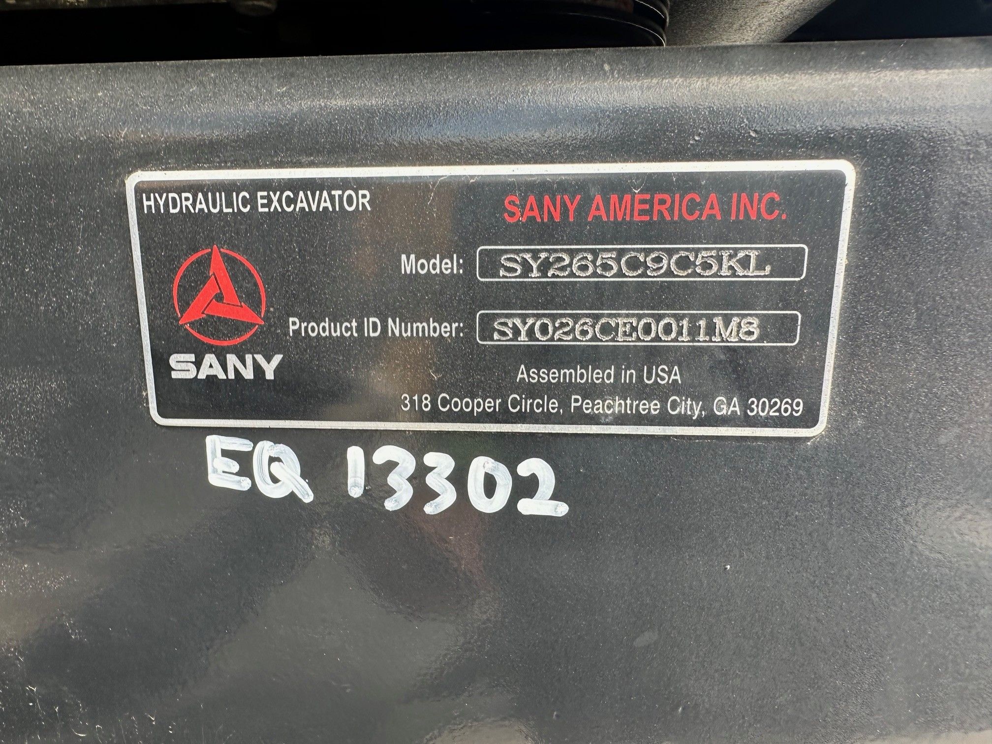 2025 SANY SY265C LR Photo 11 Thumbnail