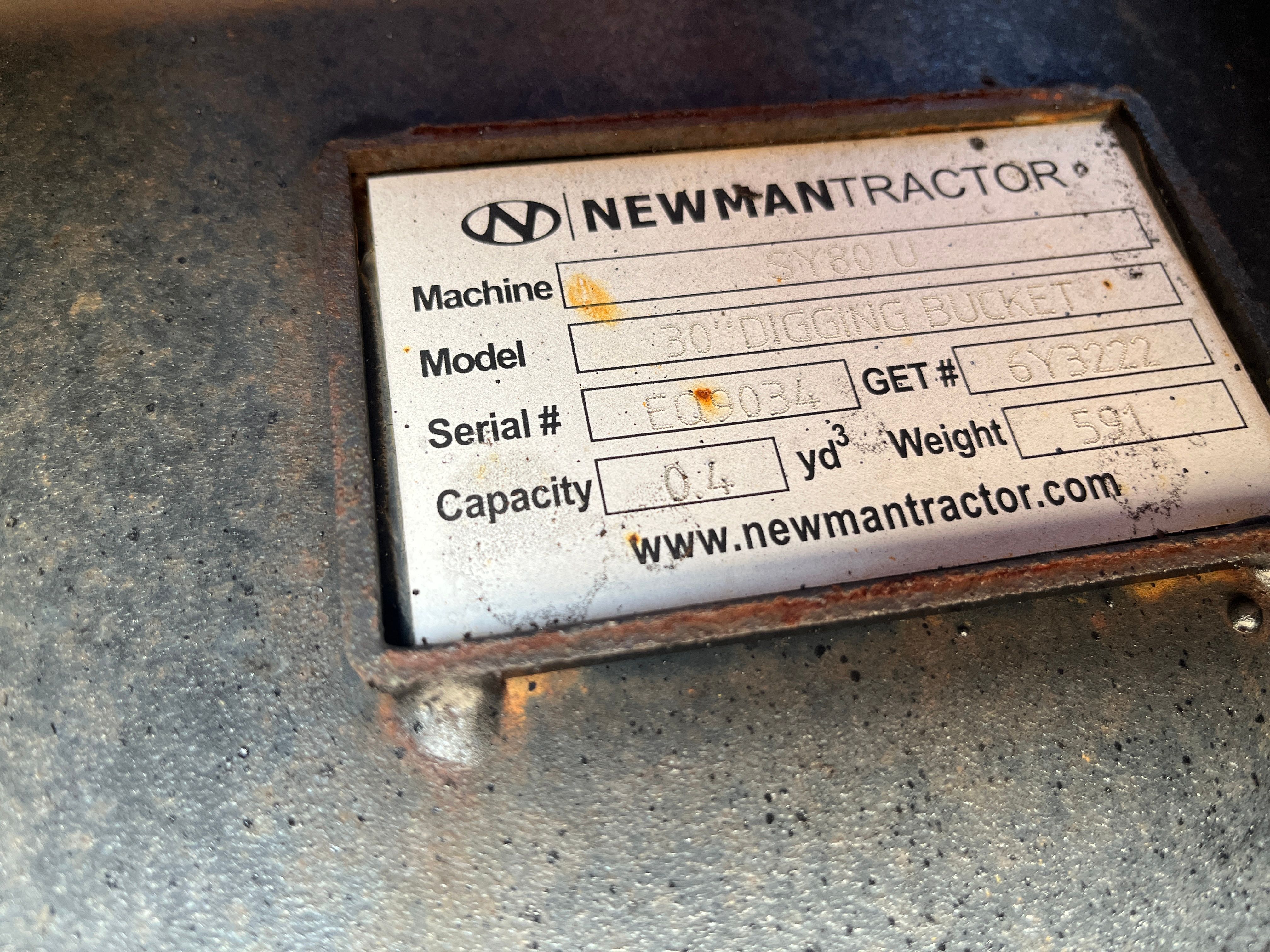 30" EXCAVATOR DIGGING BUCKET 50MM PIN Photo 5 Thumbnail