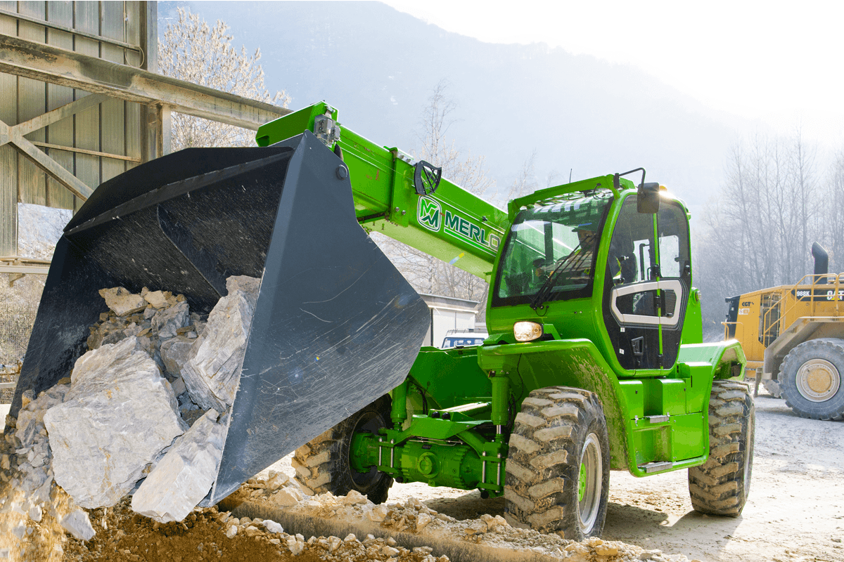 merlo 120.10 panoramic telehandler for sale for rent