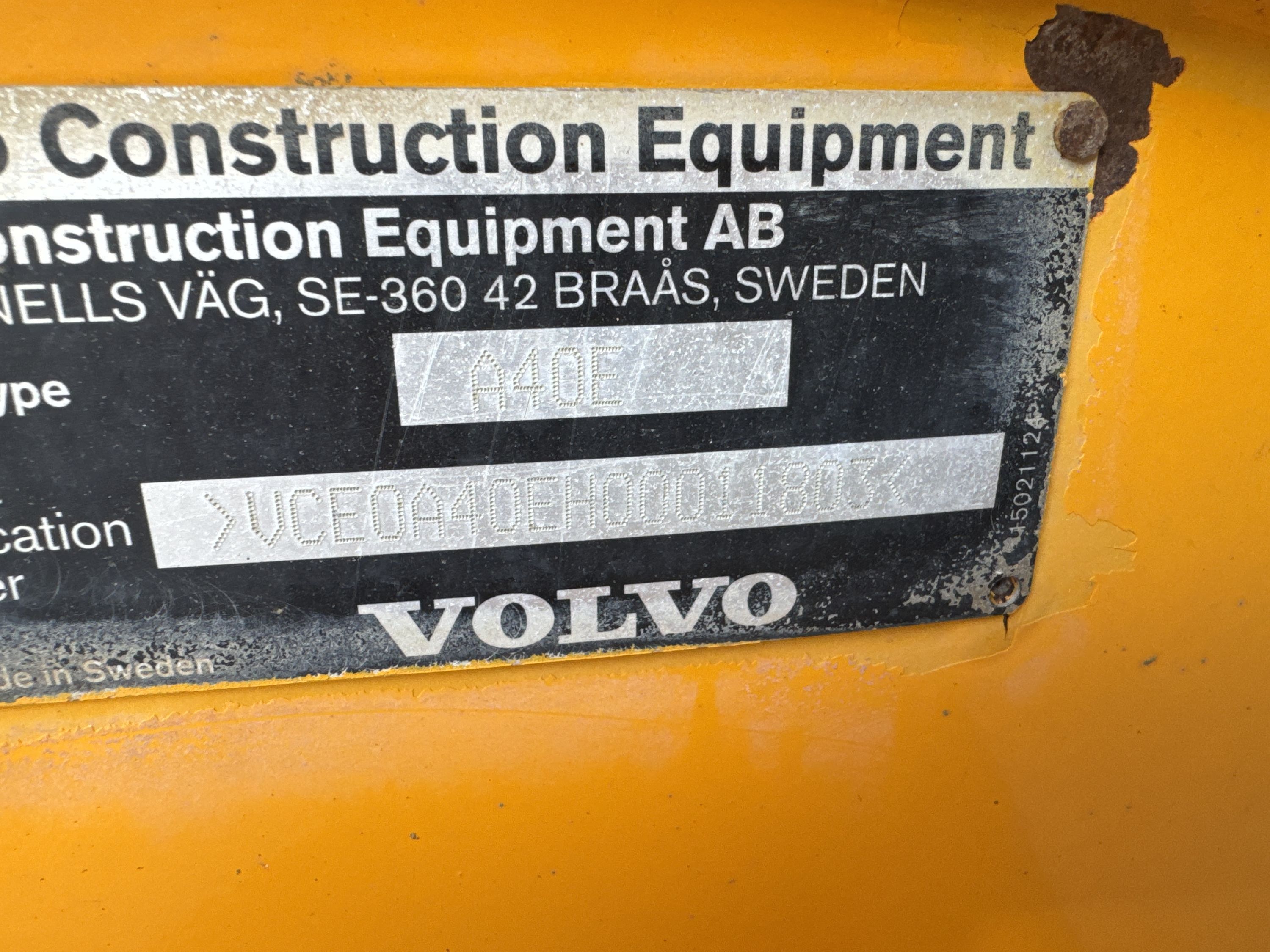 2008 VOLVO A40E Photo 19 Thumbnail