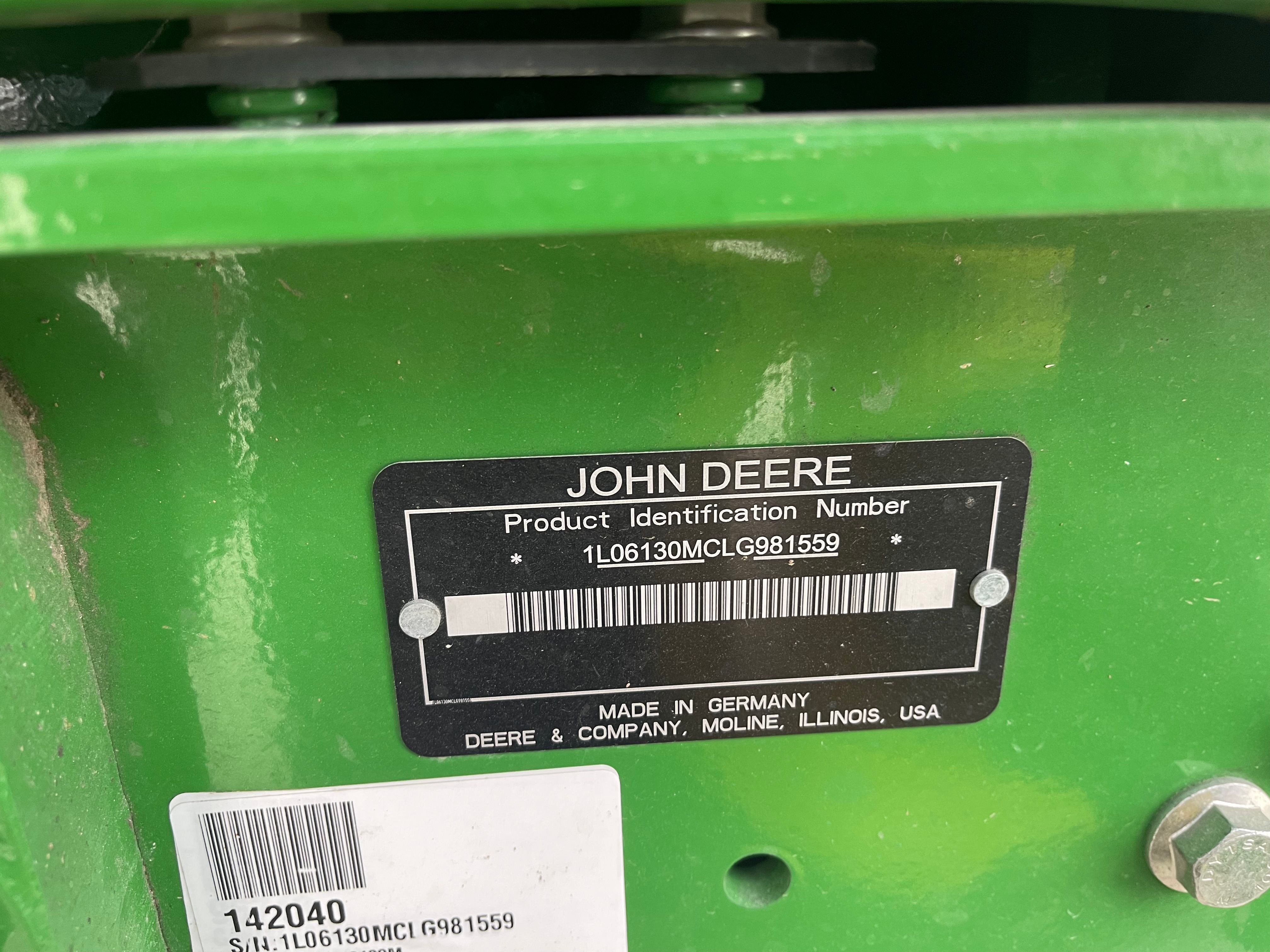 2021 JOHN DEERE 6130M Photo 8 Thumbnail