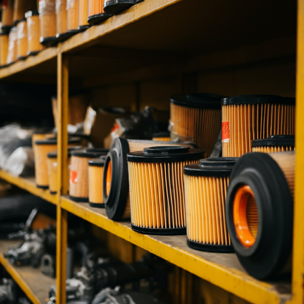 Air Filters on shelf